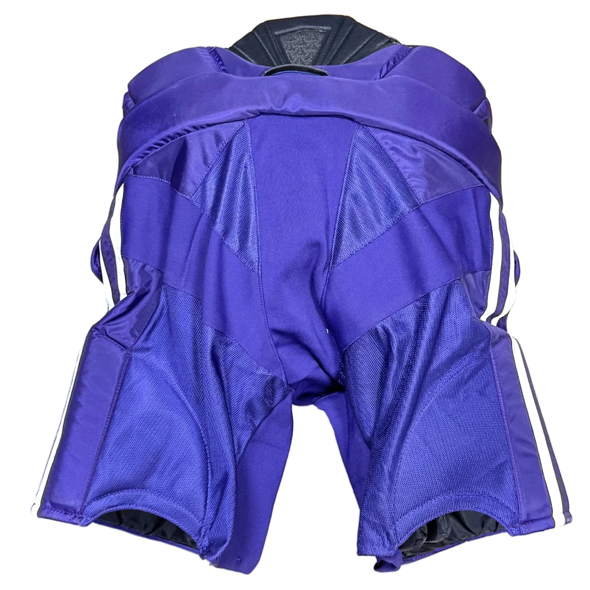 Bauer Custom - NCAA Used Pro Stock Goalie Pants (Purple) - Image 2