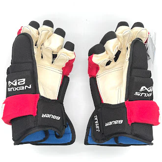 Bauer Nexus 2N - NHL Pro Stock Glove - Jordan Staal (Black/Red) - Image 2