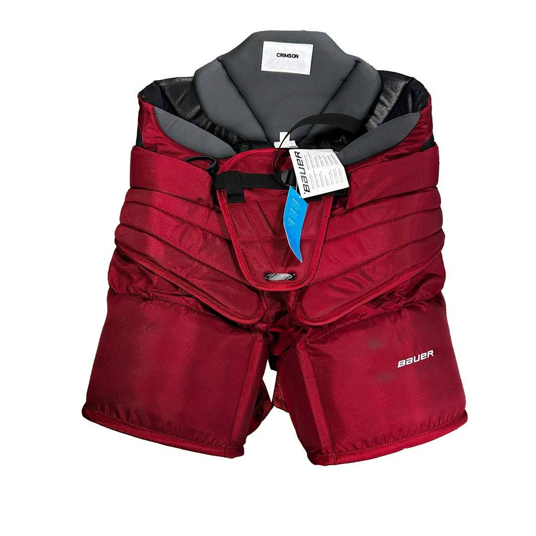 Bauer Nexus - Women's Pro Stock Goalie Pant (Crimson/White/Black)