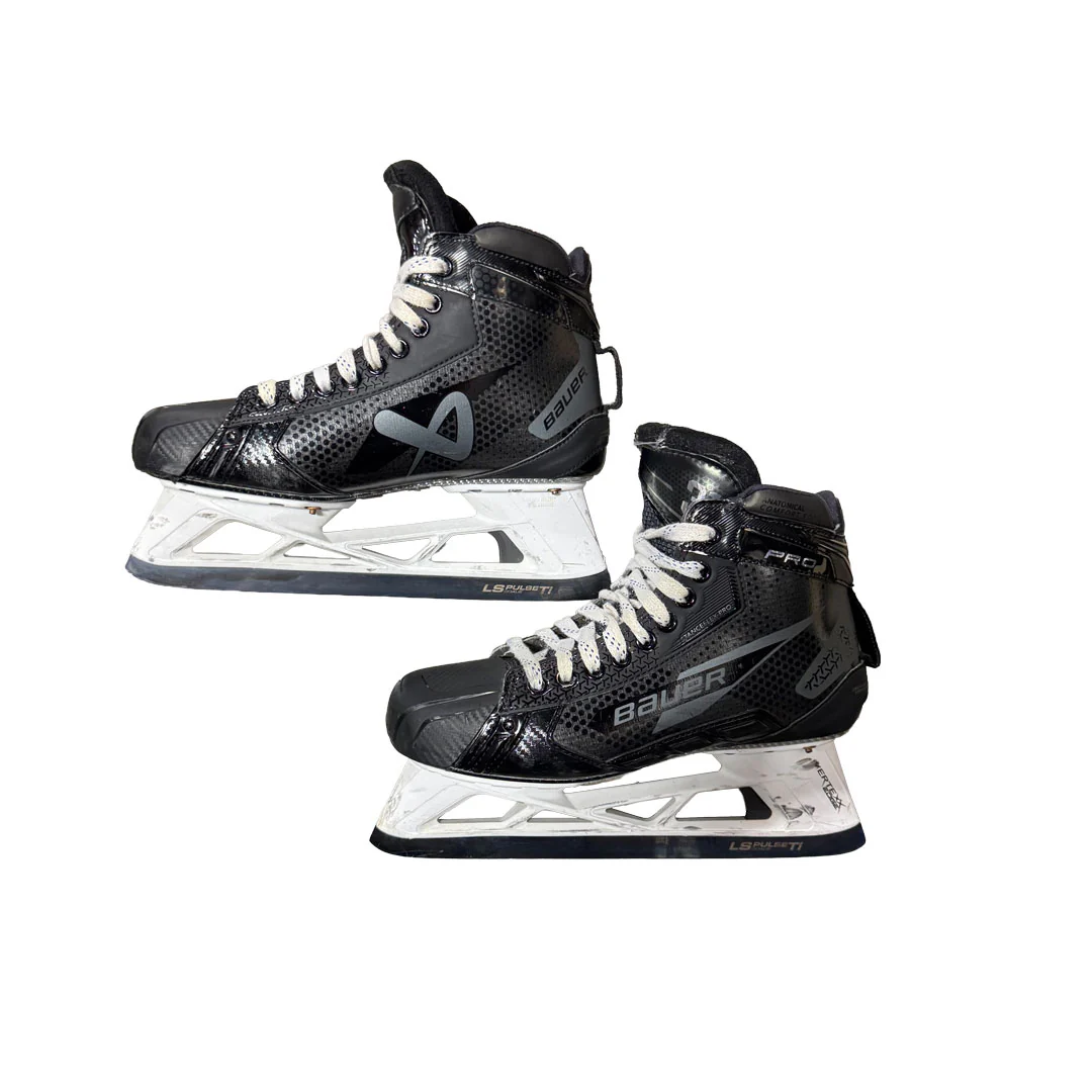 Bauer Pro 2 - Used Pro Stock Goalie Skate - Size 8 - Image 3