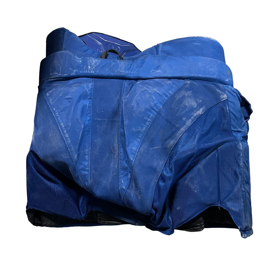 Bauer Pro - Used Pro Stock Goalie Pants (Blue) - Image 2