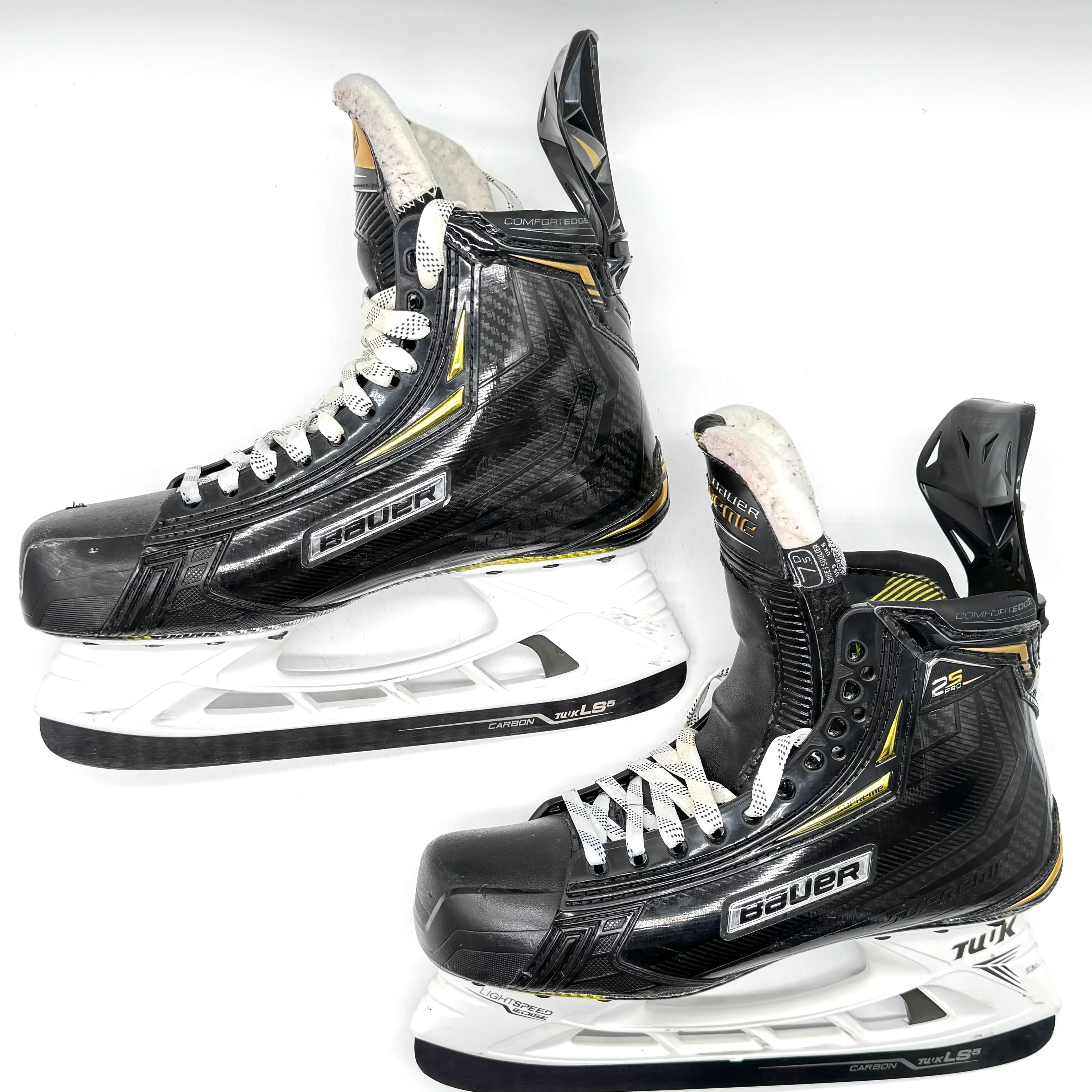 Bauer Supreme 2S Pro - Used Pro Stock Hockey Skates - Size 7.5D - Image 3