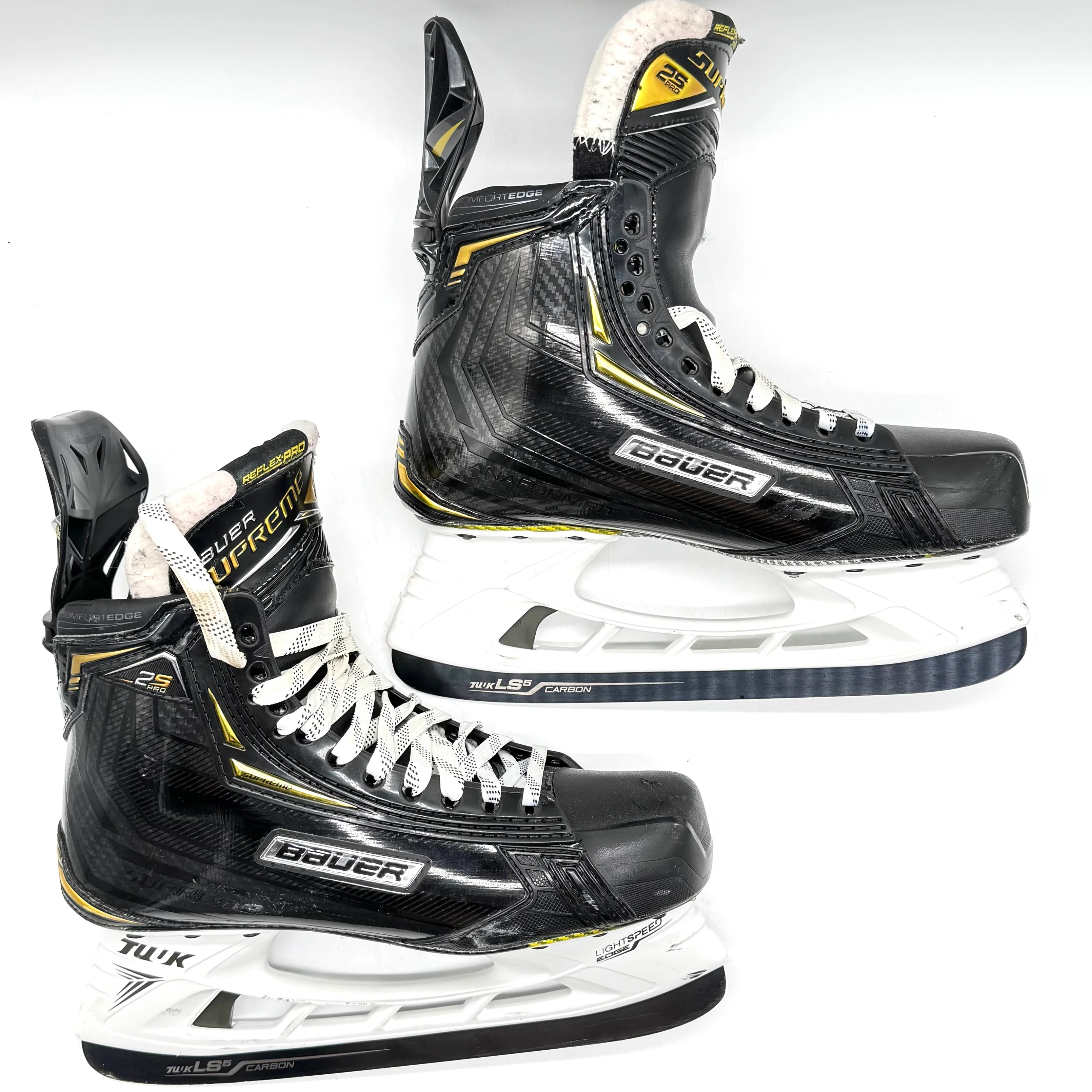 Bauer Supreme 2S Pro - Used Pro Stock Hockey Skates - Size 7.5D - Image 4