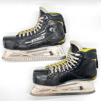 Bauer Supreme 2S Pro - Used Pro Stock Goalie Skates - Size 9 - Image 2