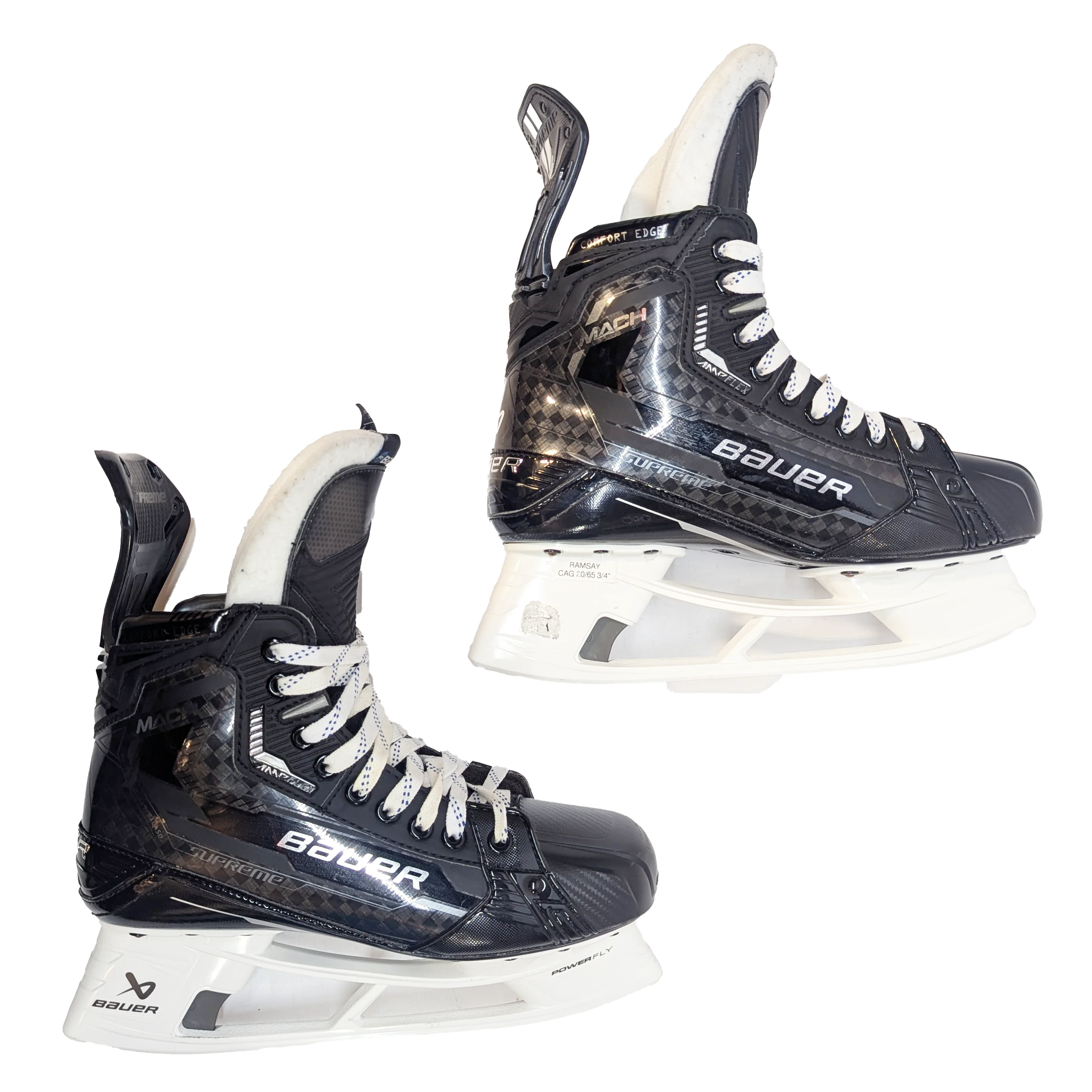 Bauer Supreme Mach - NCAA Pro Stock Hockey Skates - Size 8 - Image 5