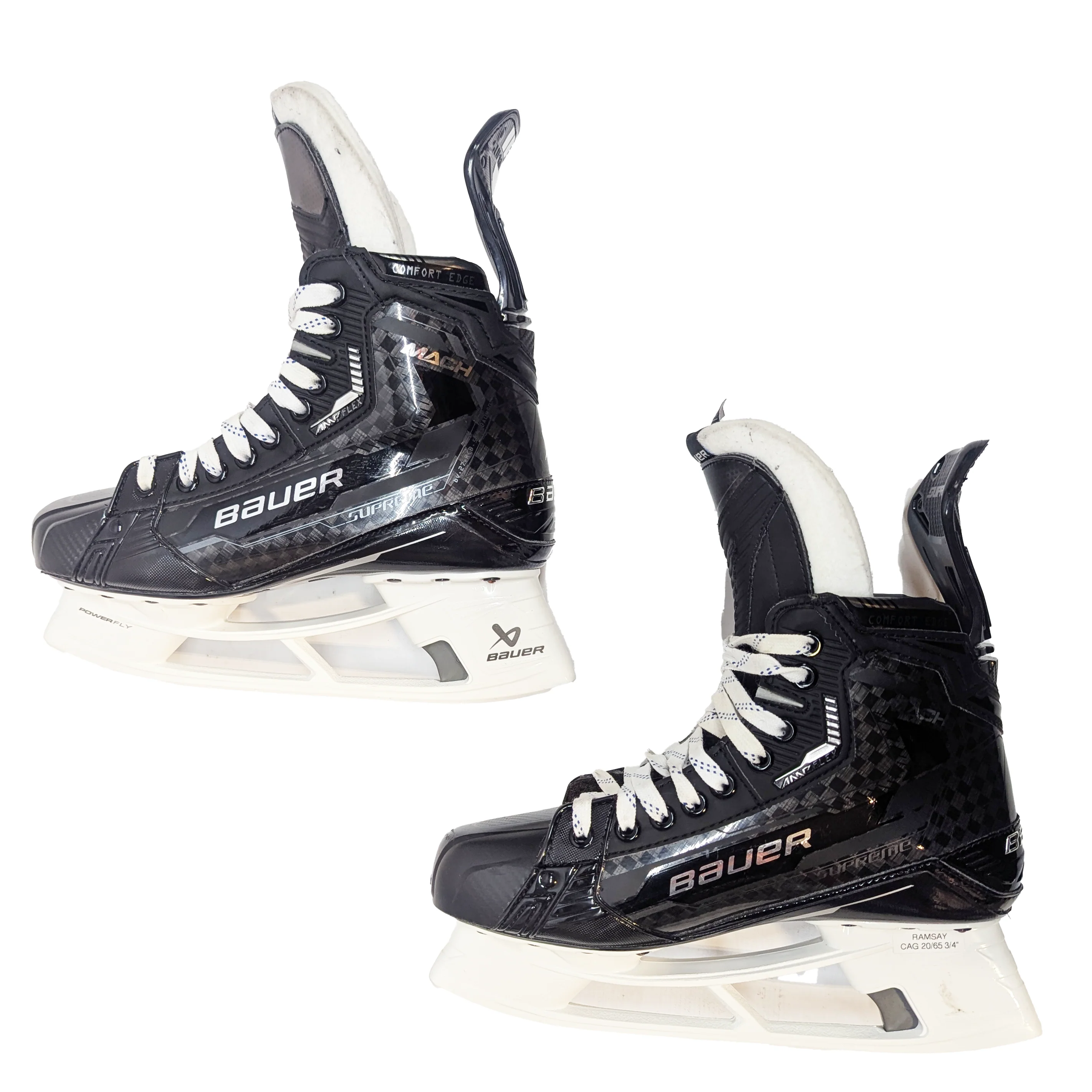 Bauer Supreme Mach - NCAA Pro Stock Hockey Skates - Size 8 - Image 6
