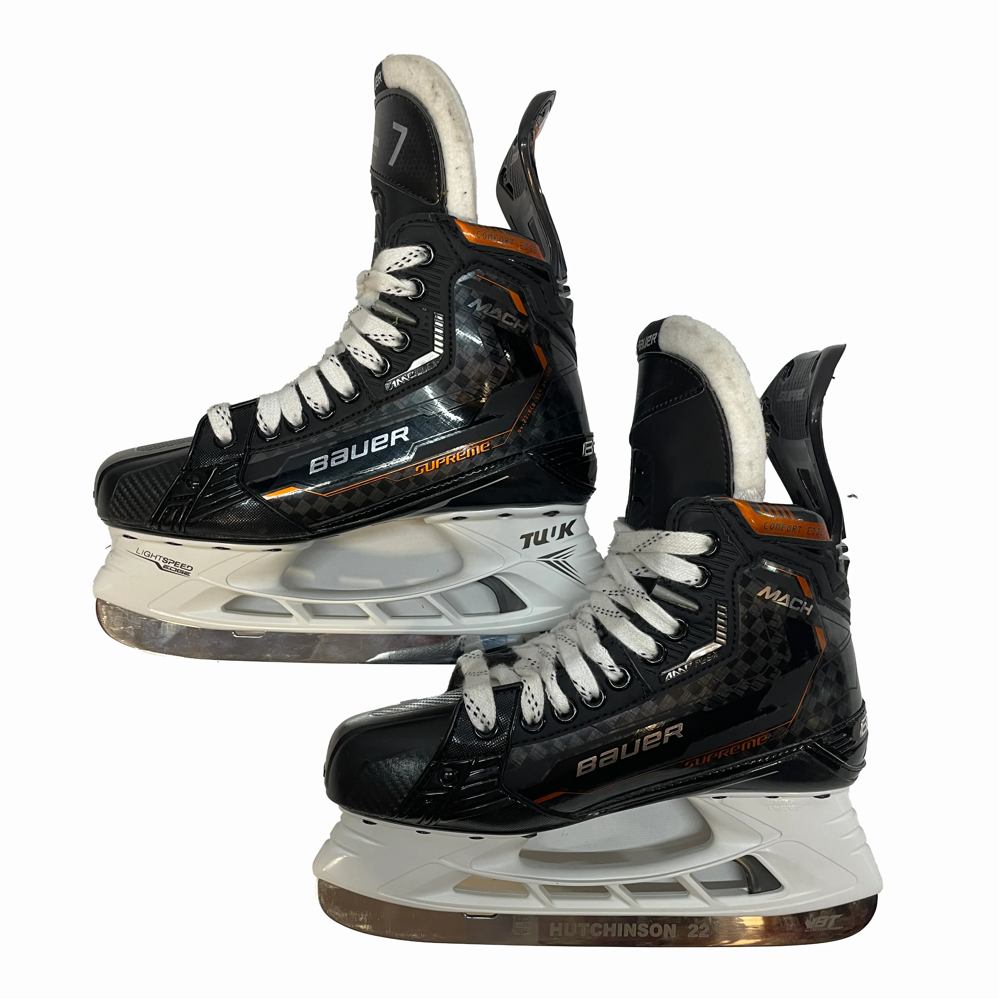 Bauer Supreme Mach - NCCA Pro Hockey Skates - Size 7D - Image 6