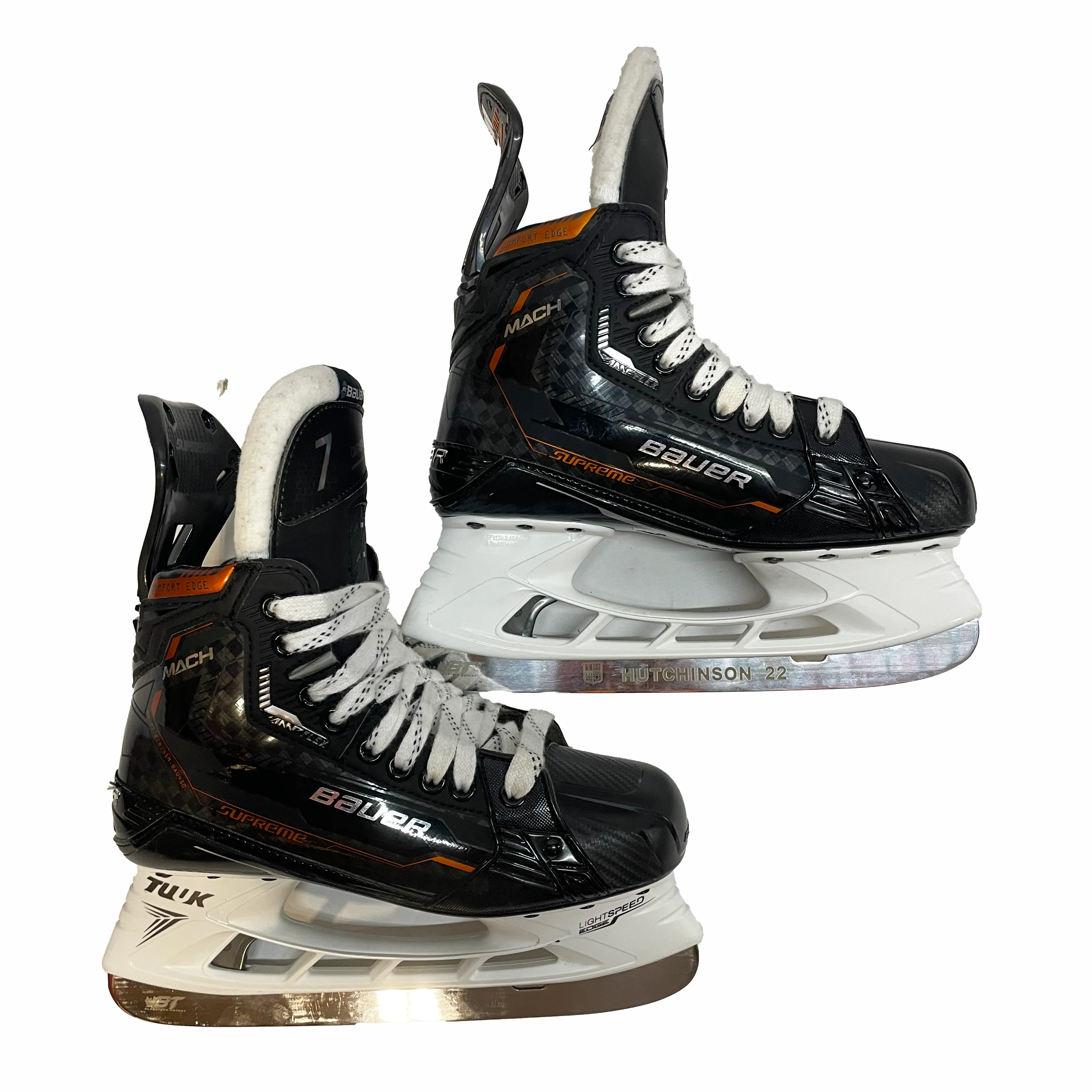 Bauer Supreme Mach - NCCA Pro Hockey Skates - Size 7D - Image 7