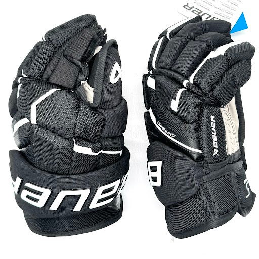 Bauer - Supreme Mach - Pro Stock Hockey Glove - (Black/White) - Image 3