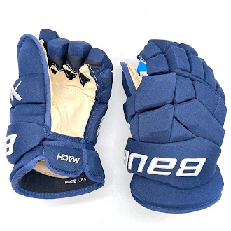 Bauer Supreme Mach - Pro Stock Hockey Glove - Boston Fleet (PWHL)