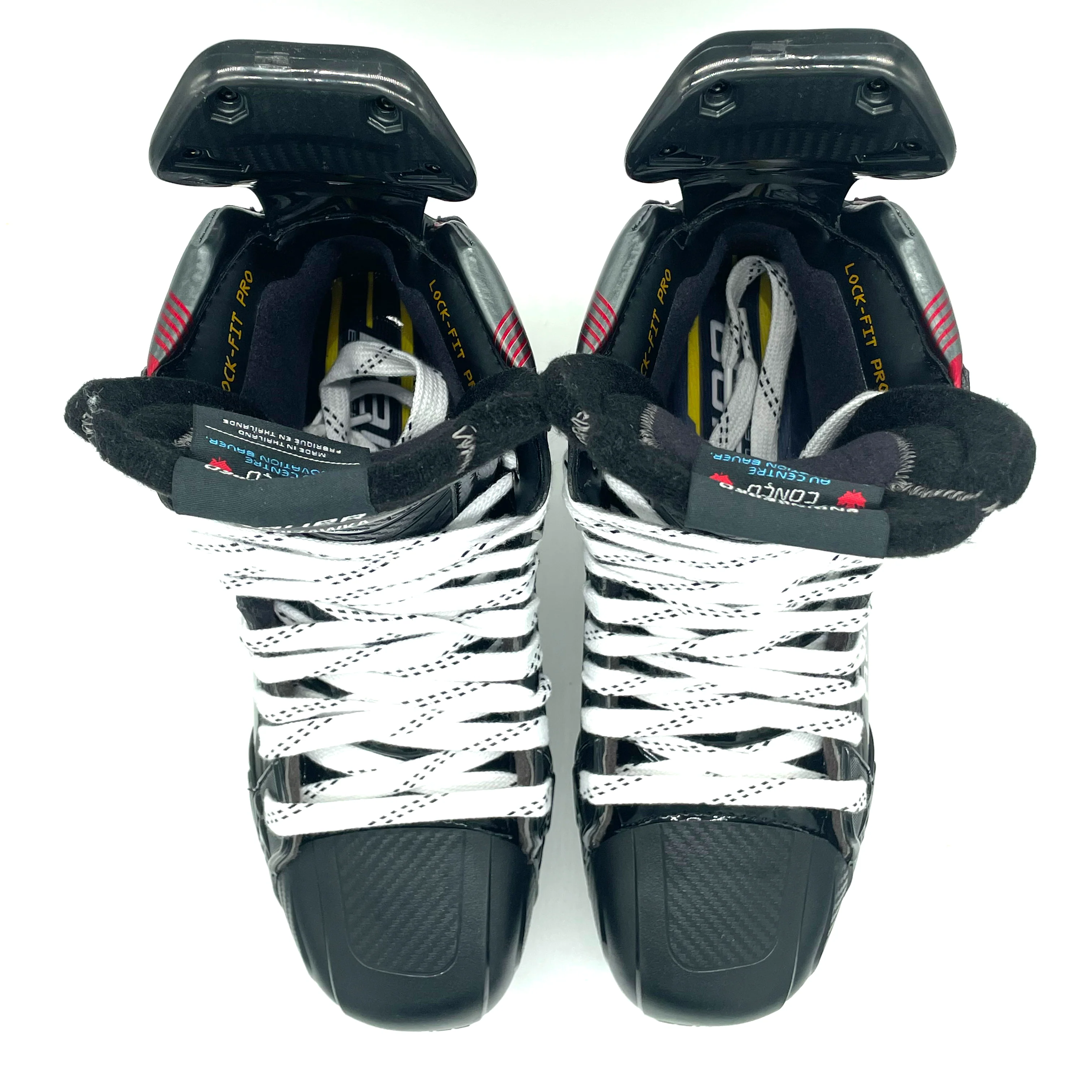 Bauer Supreme Mach - Pro Stock Hockey Skates - Size R8.75 L9.25 Fit 2 - Image 3