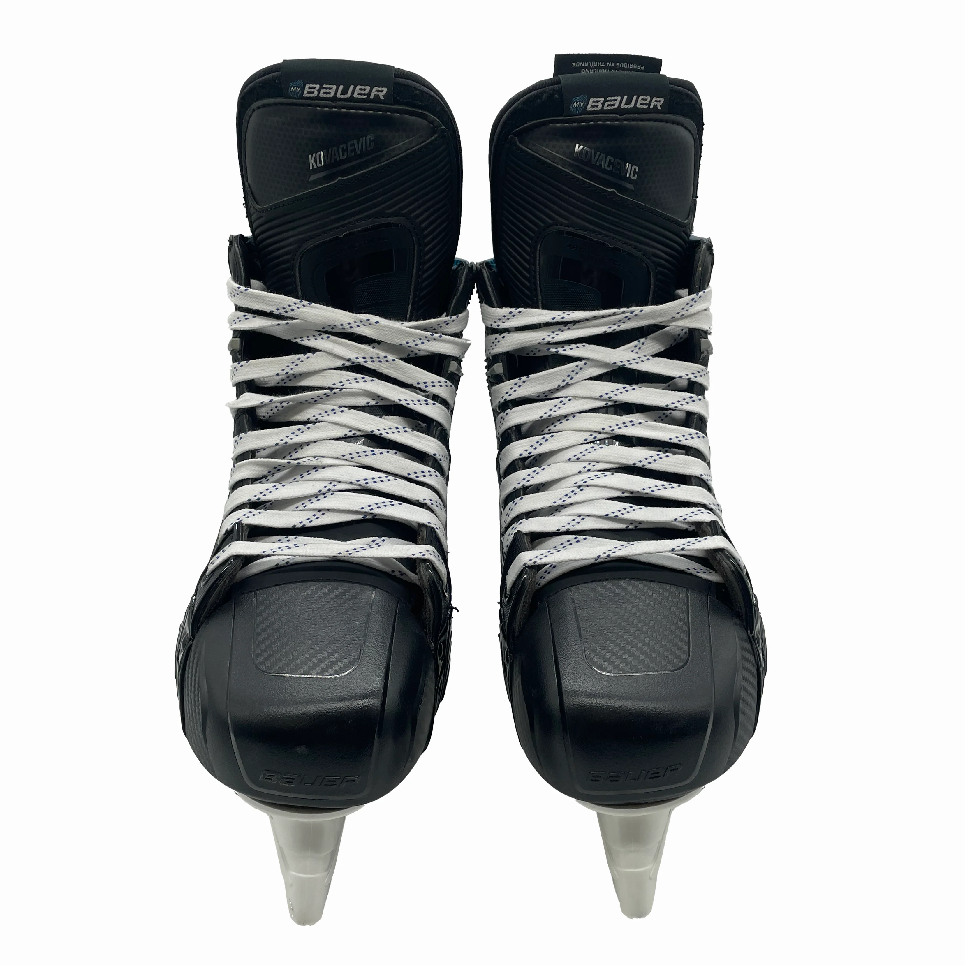 Bauer Supreme Mach - Pro Stock Hockey Skates - Size 9D (Powder Blue) - Image 2