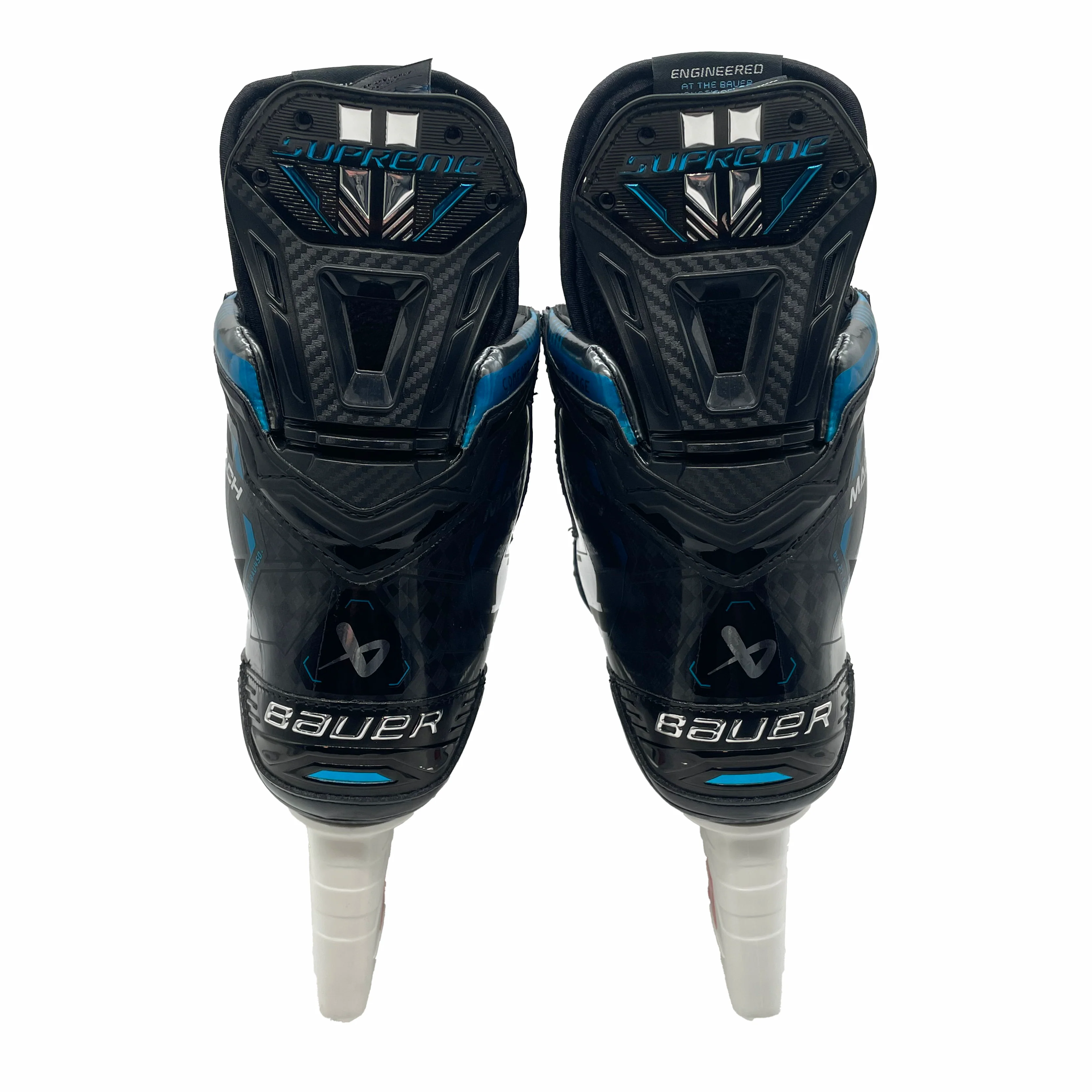 Bauer Supreme Mach - Pro Stock Hockey Skates - Size 9D (Powder Blue) - Image 4