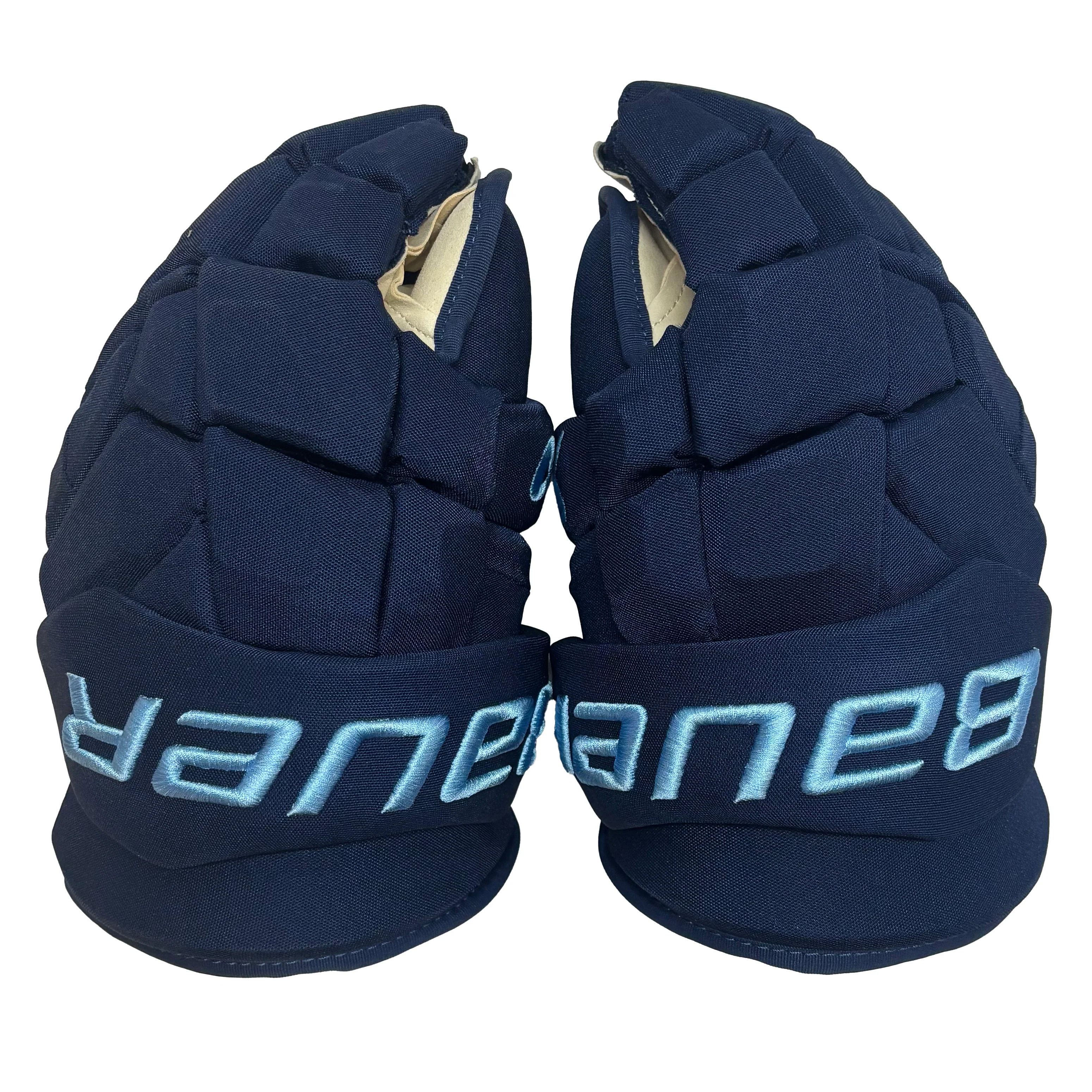 Bauer Supreme Mach - PWHL Pro Stock Glove - Toronto Sceptres (Navy/Powder Blue) - Image 4