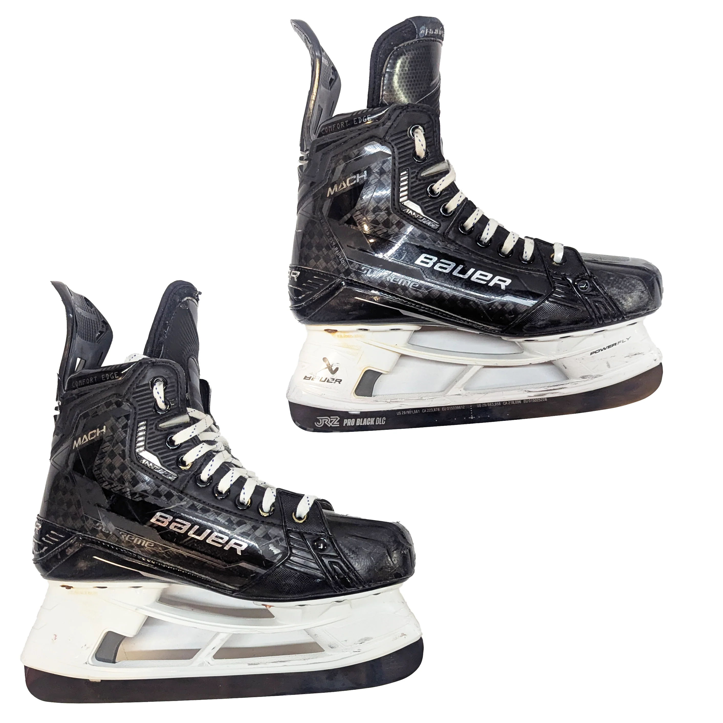 Bauer Supreme Mach - Used NCAA Pro Stock Hockey Skate - Size 8 - Image 3