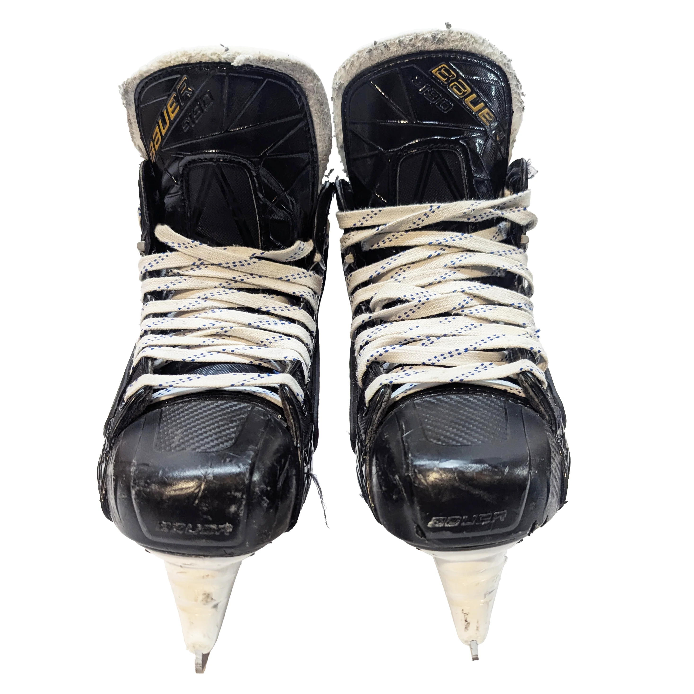 Bauer Supreme Mach - Used NCAA Pro Stock Hockey Skate with Shot Blocker - Size 6