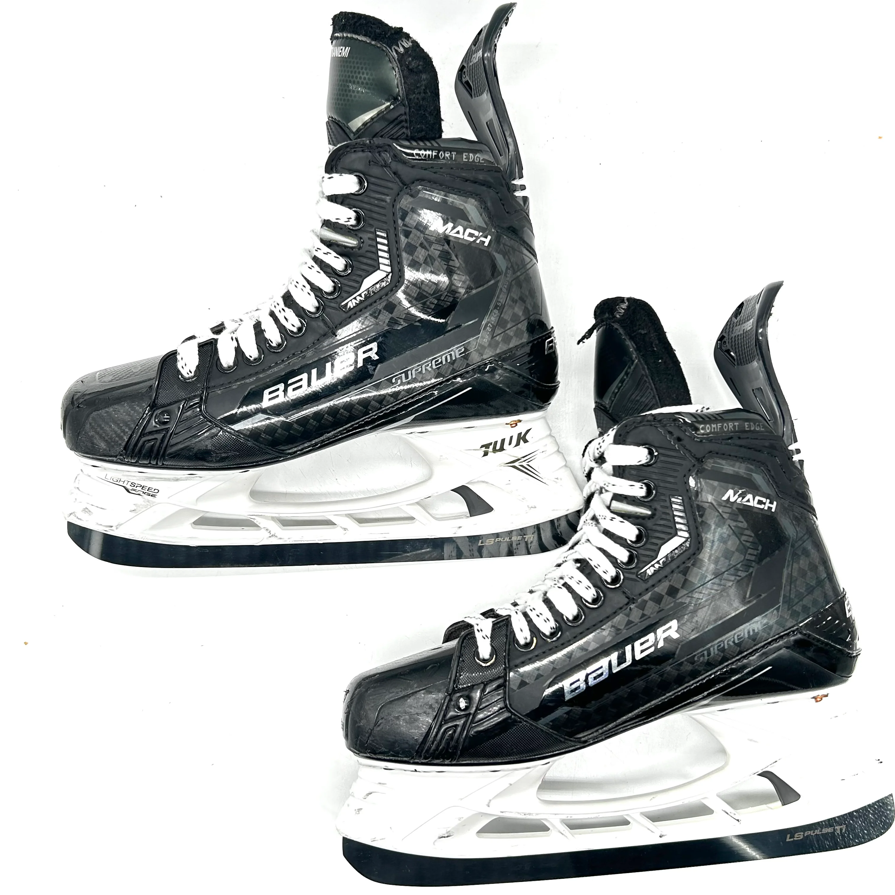 Bauer Supreme Mach - Used NHL Pro Stock Skates - Jesperi Kotkaniemi - Size 8 7/8D #3 - Image 2
