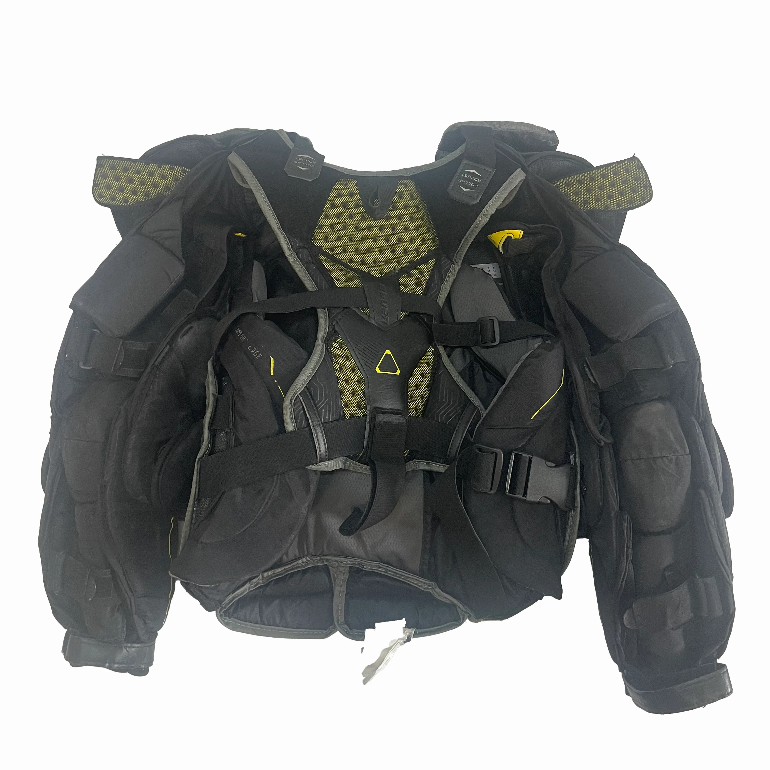 Bauer Supreme Mach - Used Pro Stock Goalie Chest Protector (Black) - Image 2