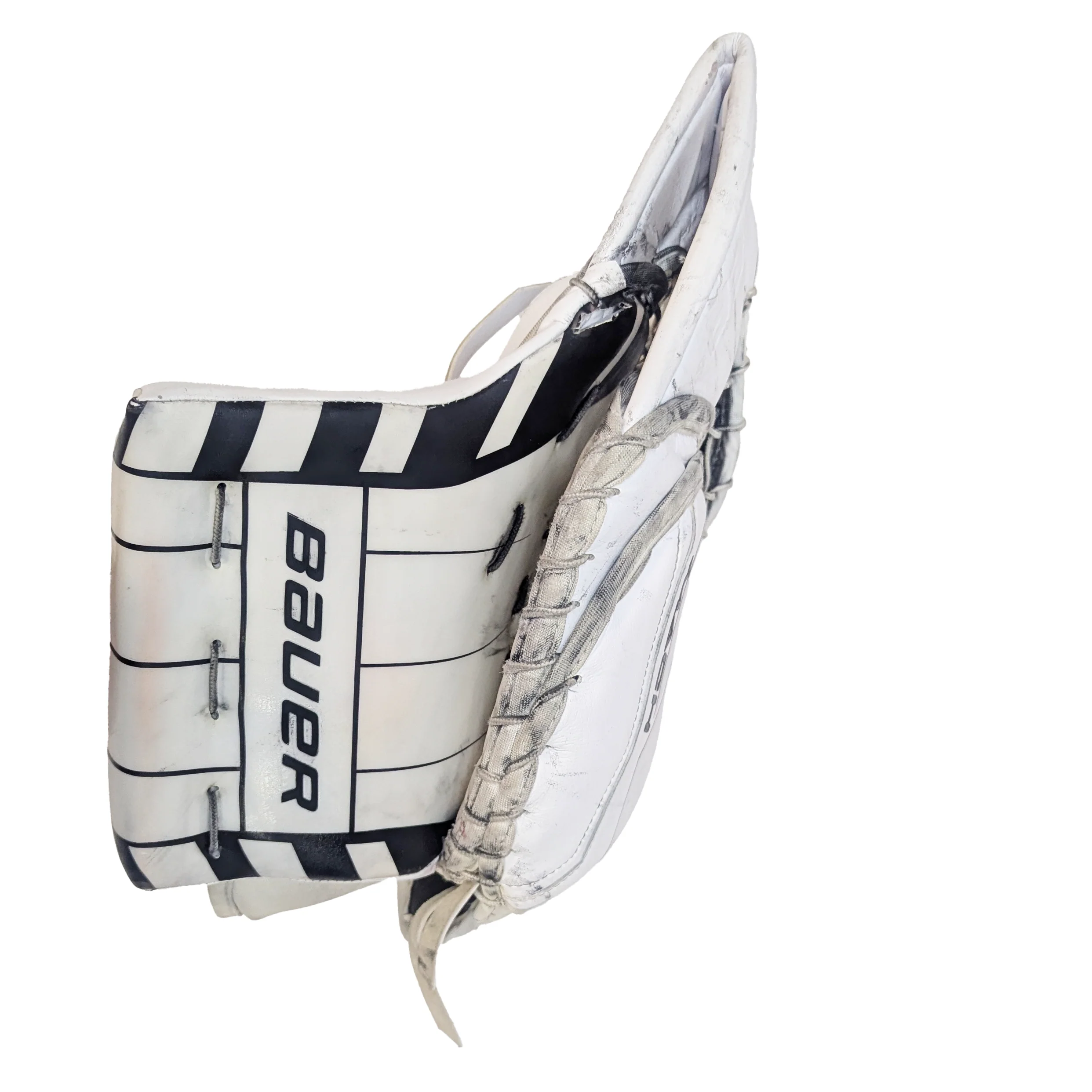 Bauer Supreme Mach - Used Pro Stock Goalie Full Set (White/Black/Silver) - Image 12