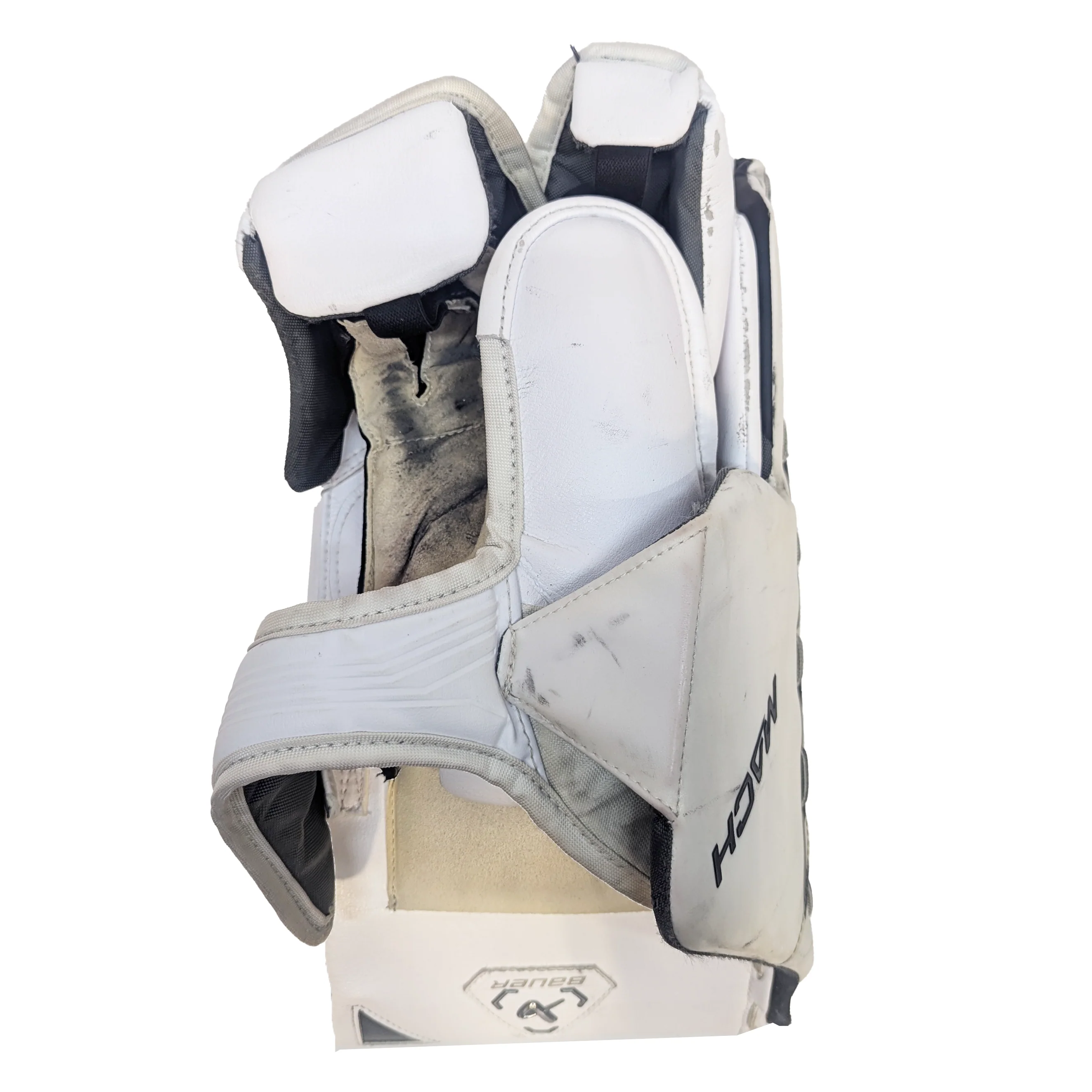 Bauer Supreme Mach - Used Pro Stock Goalie Full Set (White/Black/Silver) - Image 7