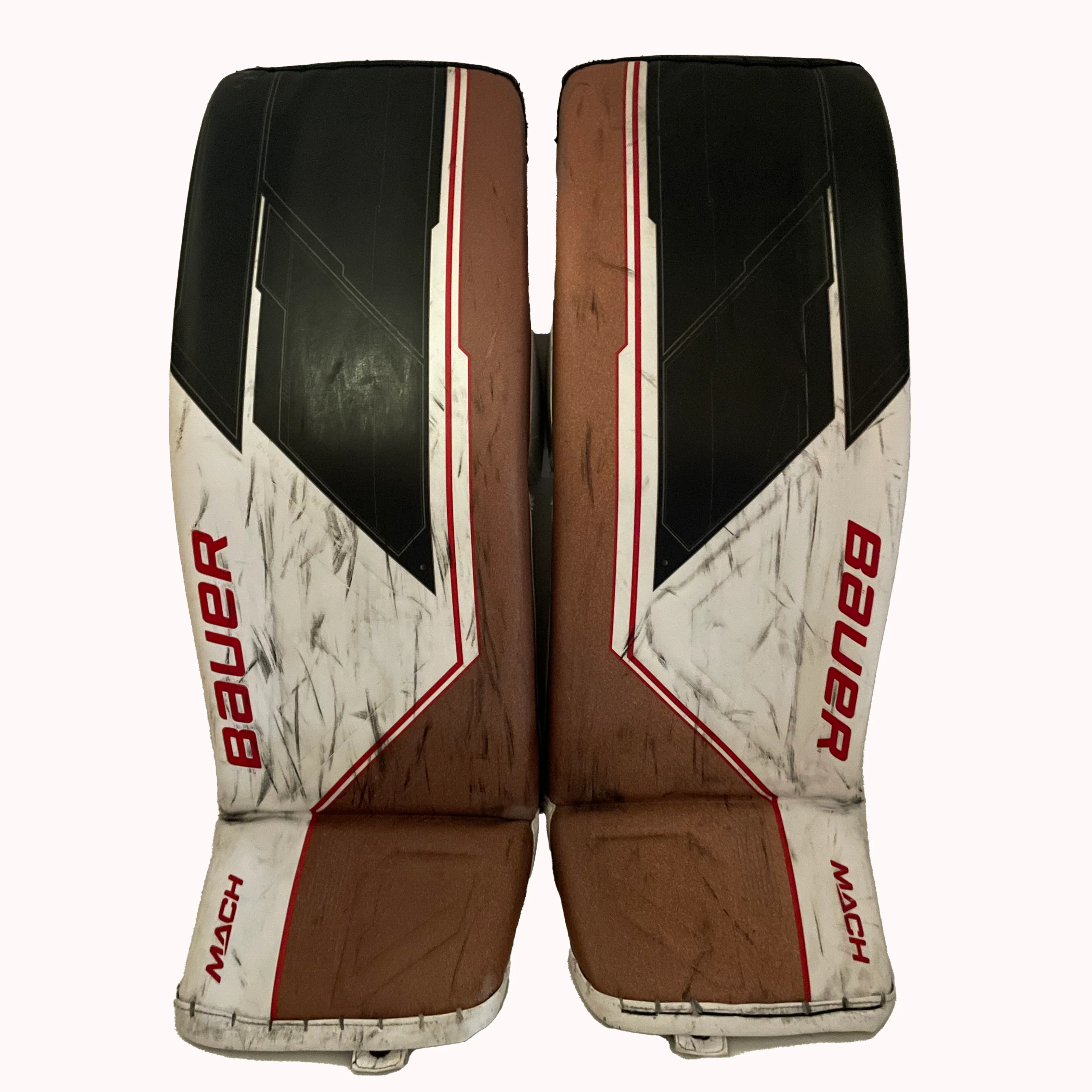 Bauer Supreme Mach - Used Pro Stock Goalie Pads (Full Set) - Image 2