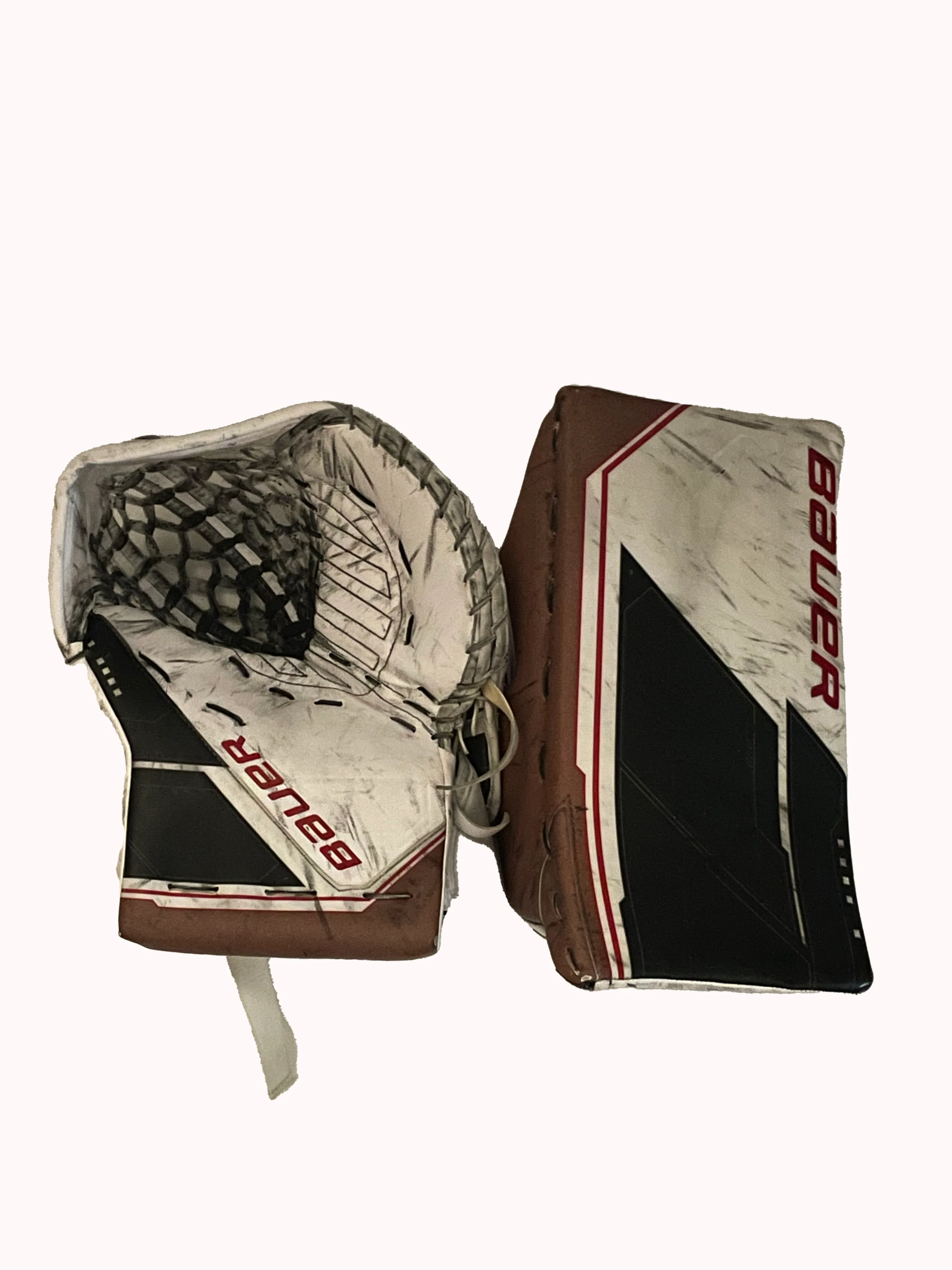 Bauer Supreme Mach - Used Pro Stock Goalie Pads (Full Set) - Image 5