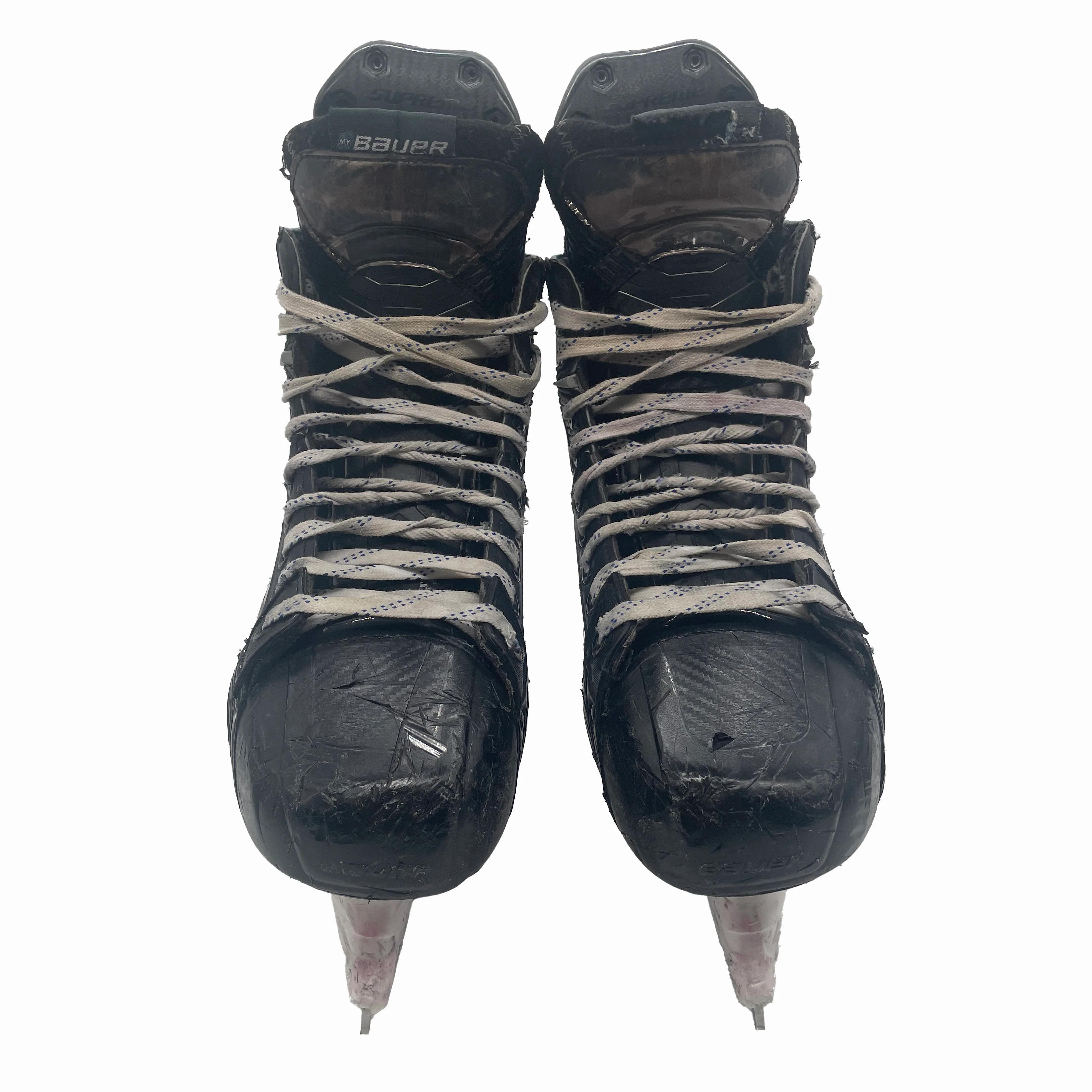 Bauer Supreme Mach - Used Pro Stock Hockey Skate - Size 8E (Royal Blue)