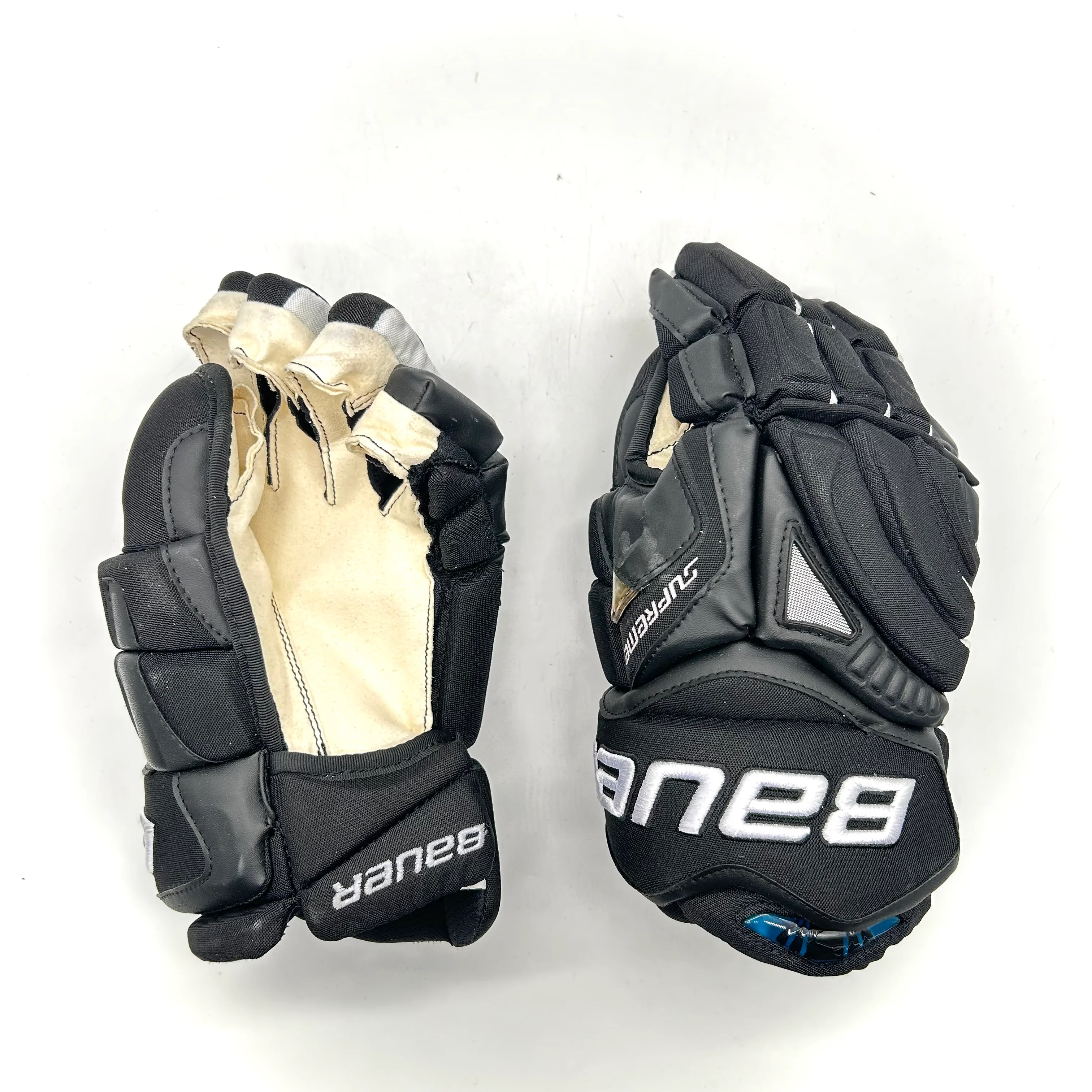 Bauer Supreme ONE95 - Pro Stock Hockey Gloves (Black/White)