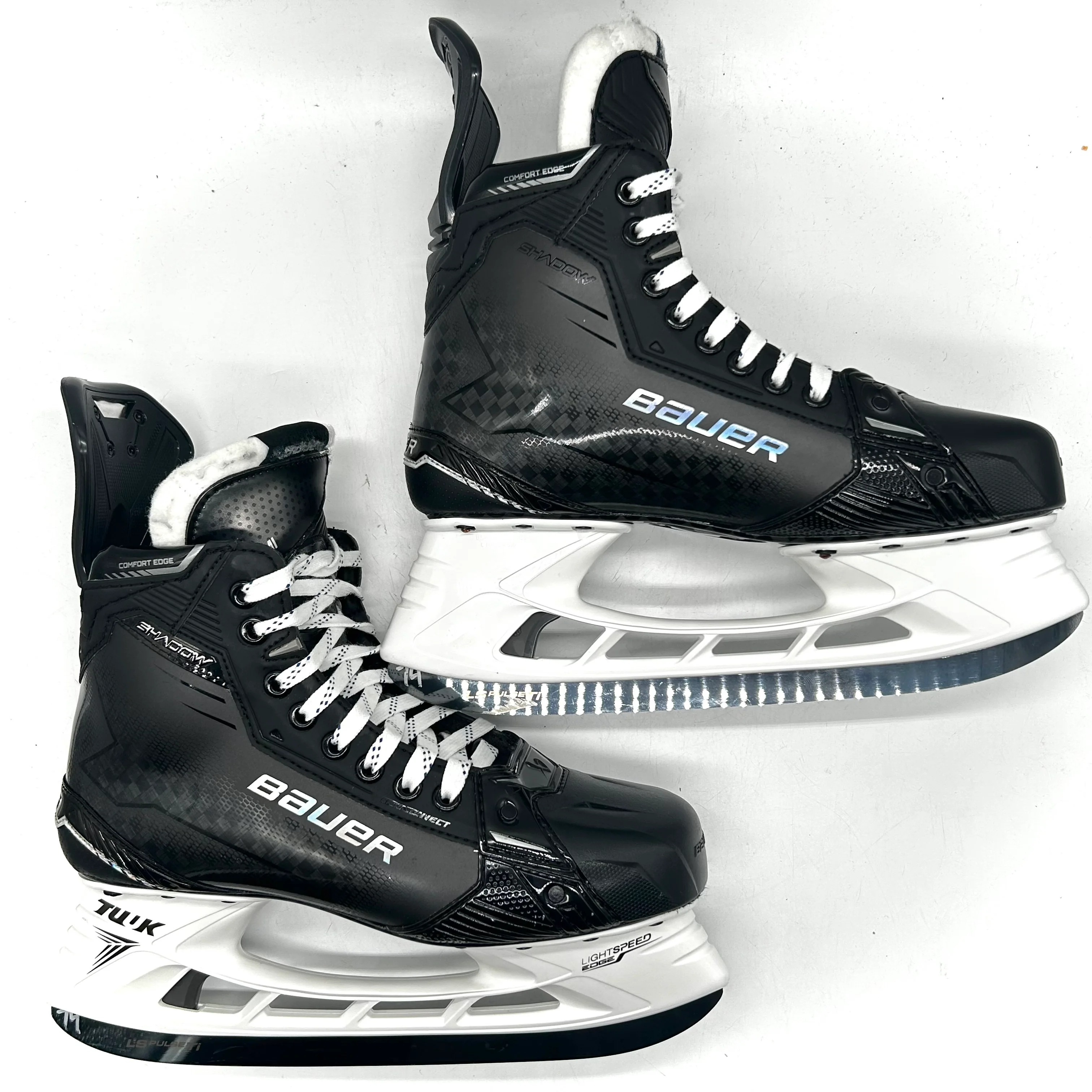 Bauer Supreme Shadow - NHL Pro Stock Skates - Jesperi Kotkaniemi - Size L: 8.75D/R: 8 7/8D - Image 4