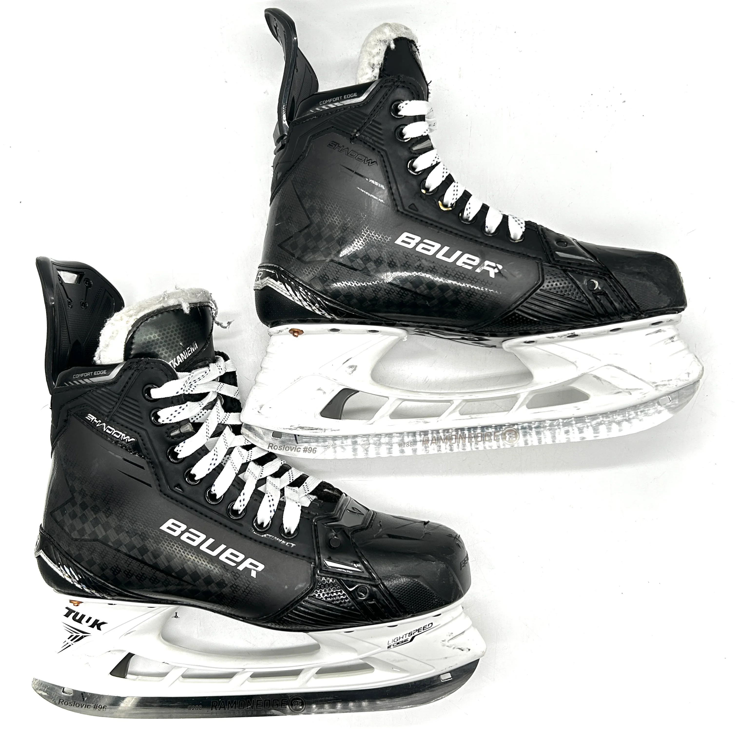 Bauer Supreme Shadow - Used NHL Pro Stock Skates - Jesperi Kotkaniemi - Size 8 7/8D #6 - Image 2