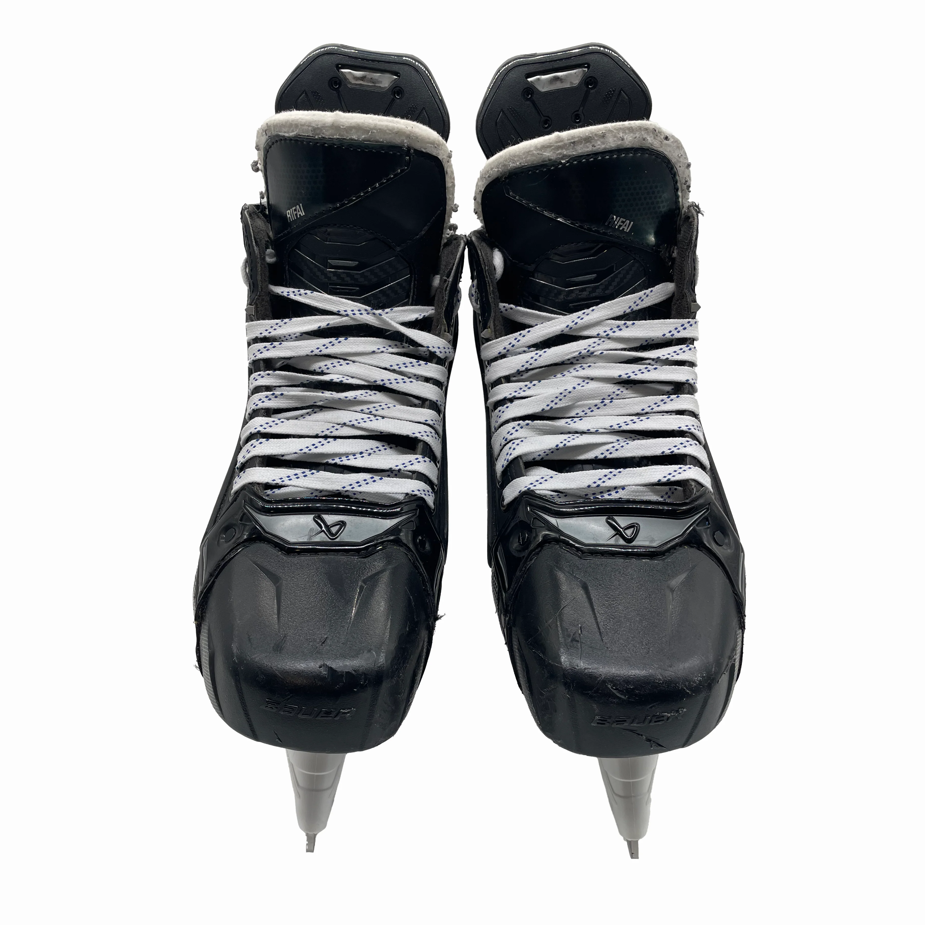Bauer Supreme Shadow - Used Pro Stock Hockey Skates - Size 10 (Blue)