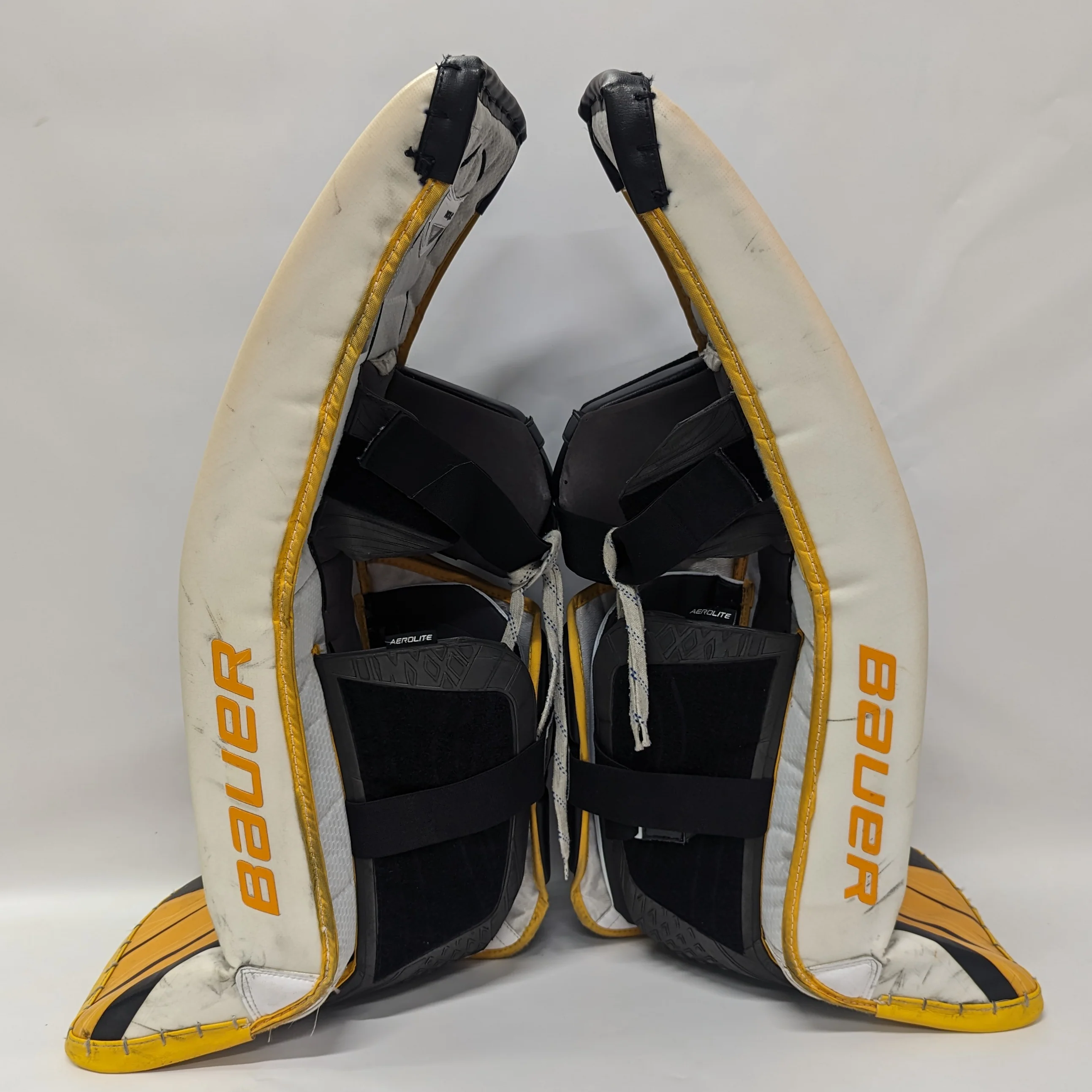 Bauer Supreme UltraSonic - Pro Stock Goalie Full Set (Black/Yellow/White) - Image 3