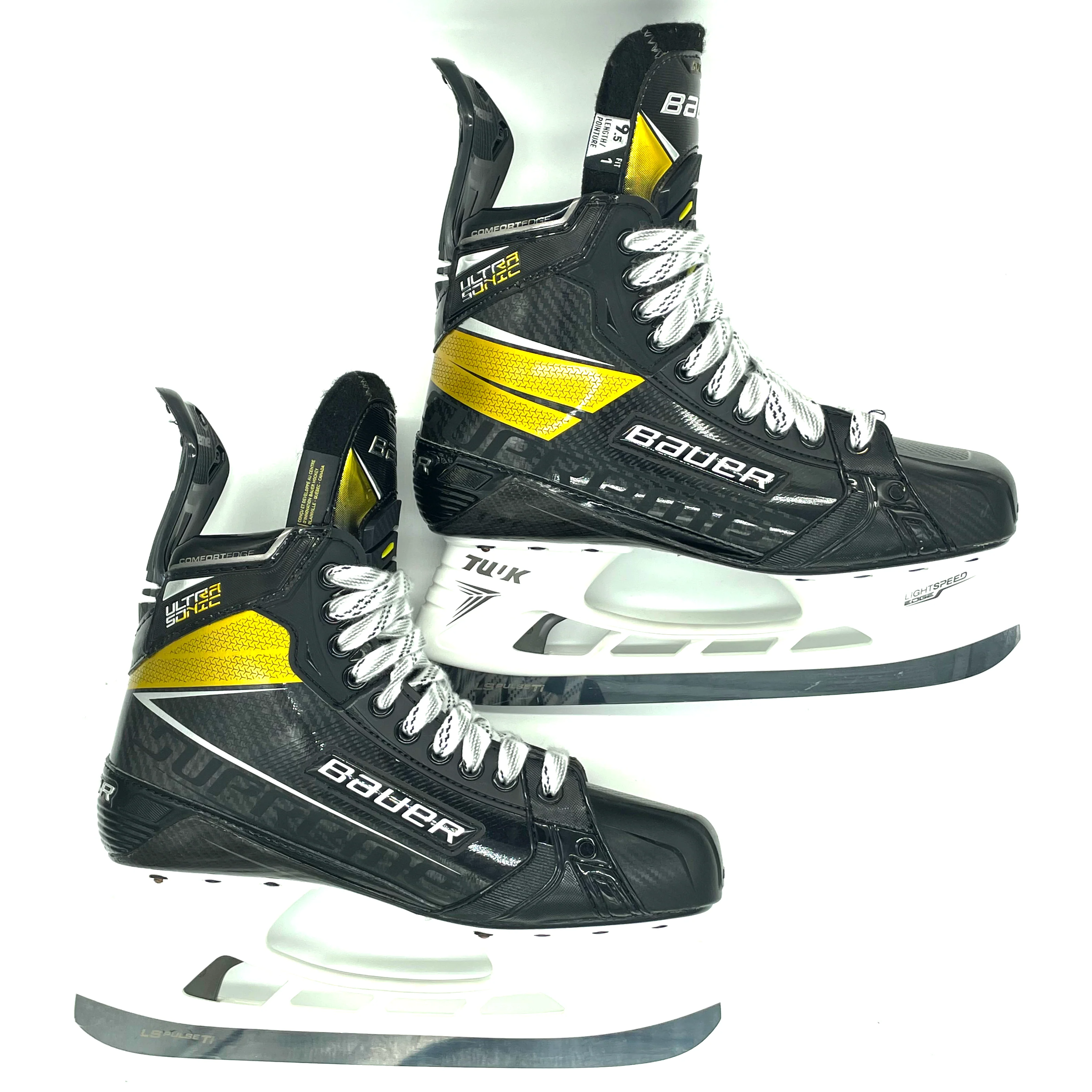 Bauer Supreme Ultrasonic - Pro Stock Skates - Size 9.5 Fit 1 - Image 6
