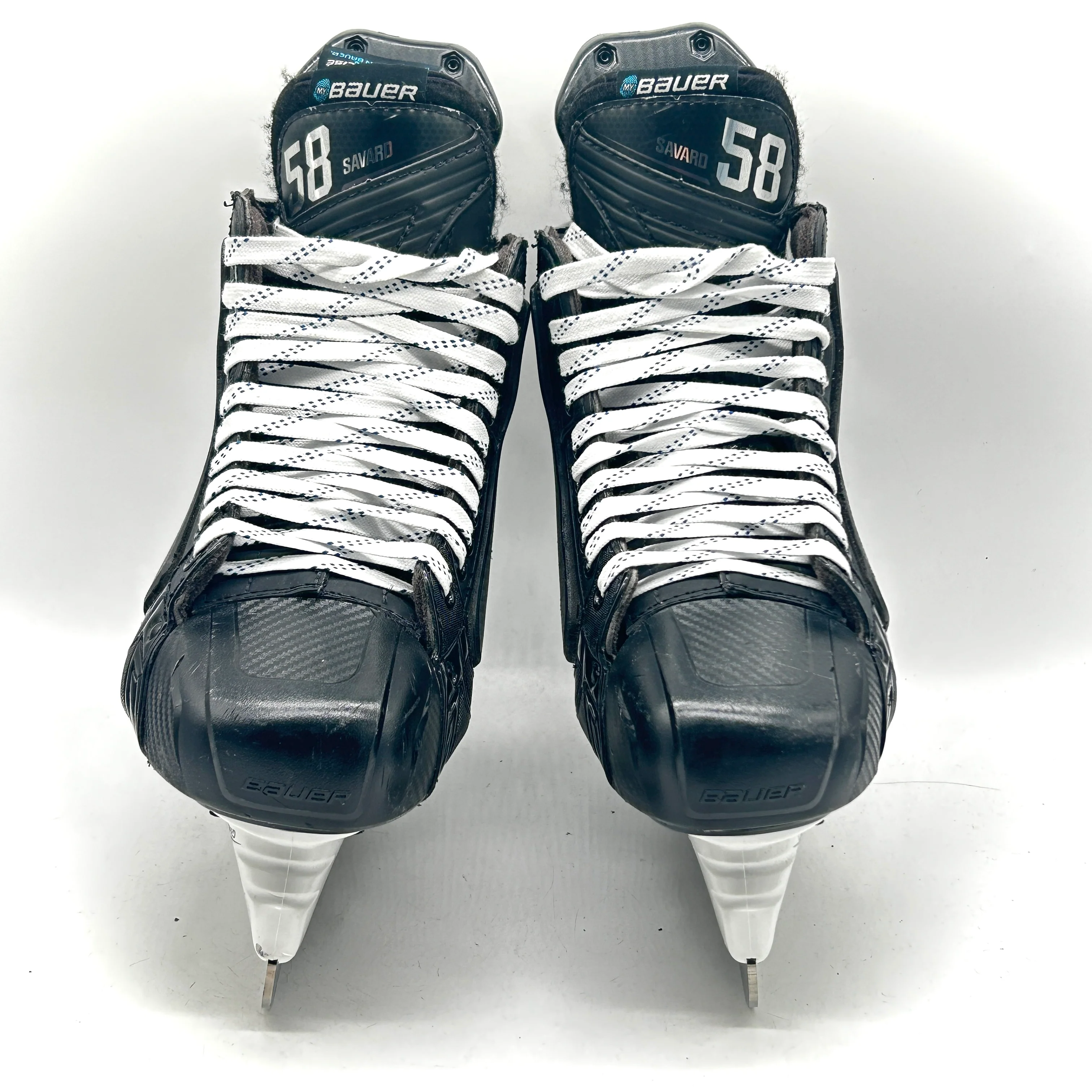 Bauer Supreme Ultrasonic - Used NHL Pro Stock Skates - David Savard - Size 8.75EE