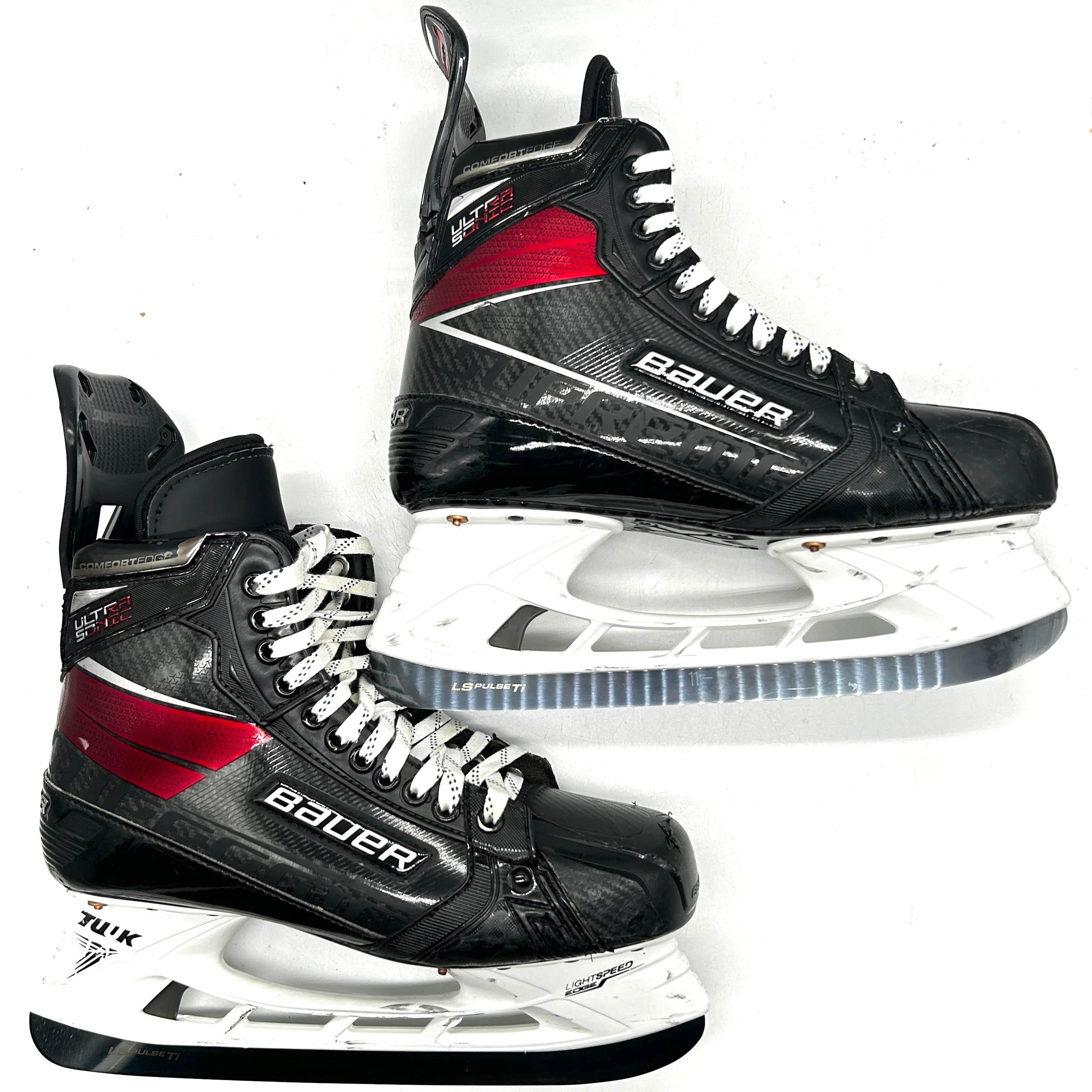 Bauer Supreme Ultrasonic - Used NHL Pro Stock Skates - Jordan Staal - Size 10.75E #5 - Image 3