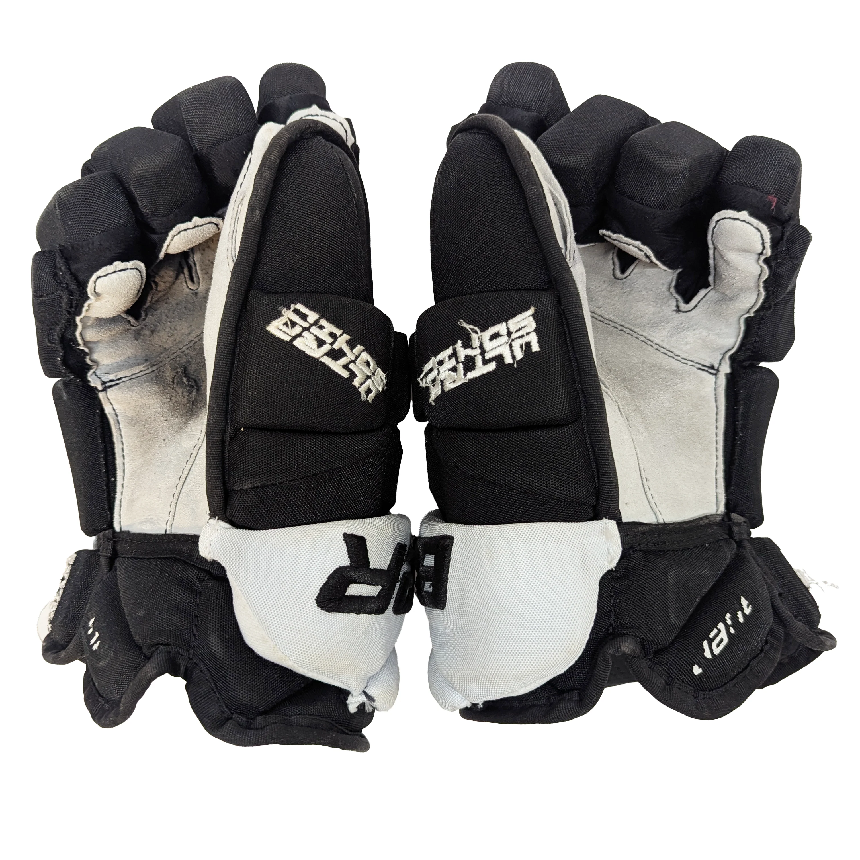 Bauer Supreme Ultrasonic - Used Pro Stock Glove (Black/White) - Image 2