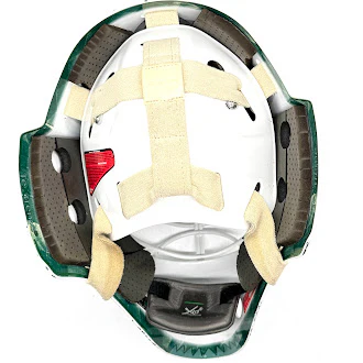 Bauer - Used Senior NME VTX Goalie Helmet - (White) - Image 4