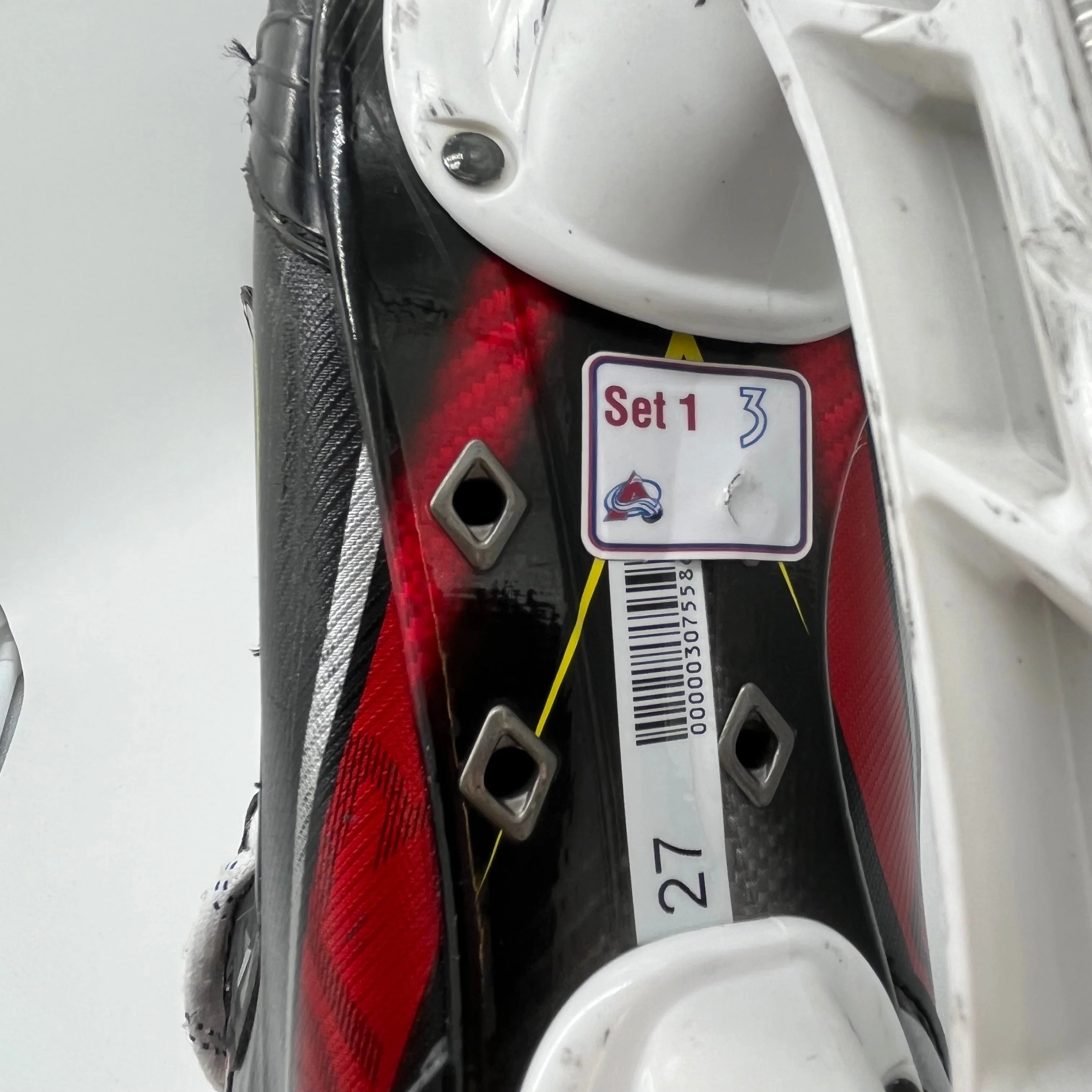 Bauer Vapor 2X Pro- Used NHL Pro Stock Hockey Skate - Erik Johnson #2 - Image 4