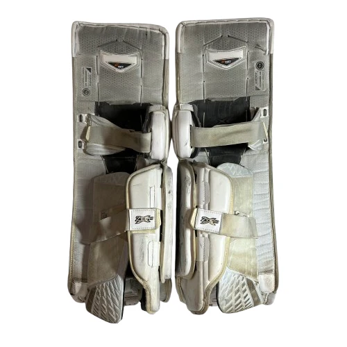 Bauer Vapor 2X Pro - Used Pro Stock Goalie Pads (White) - Image 3