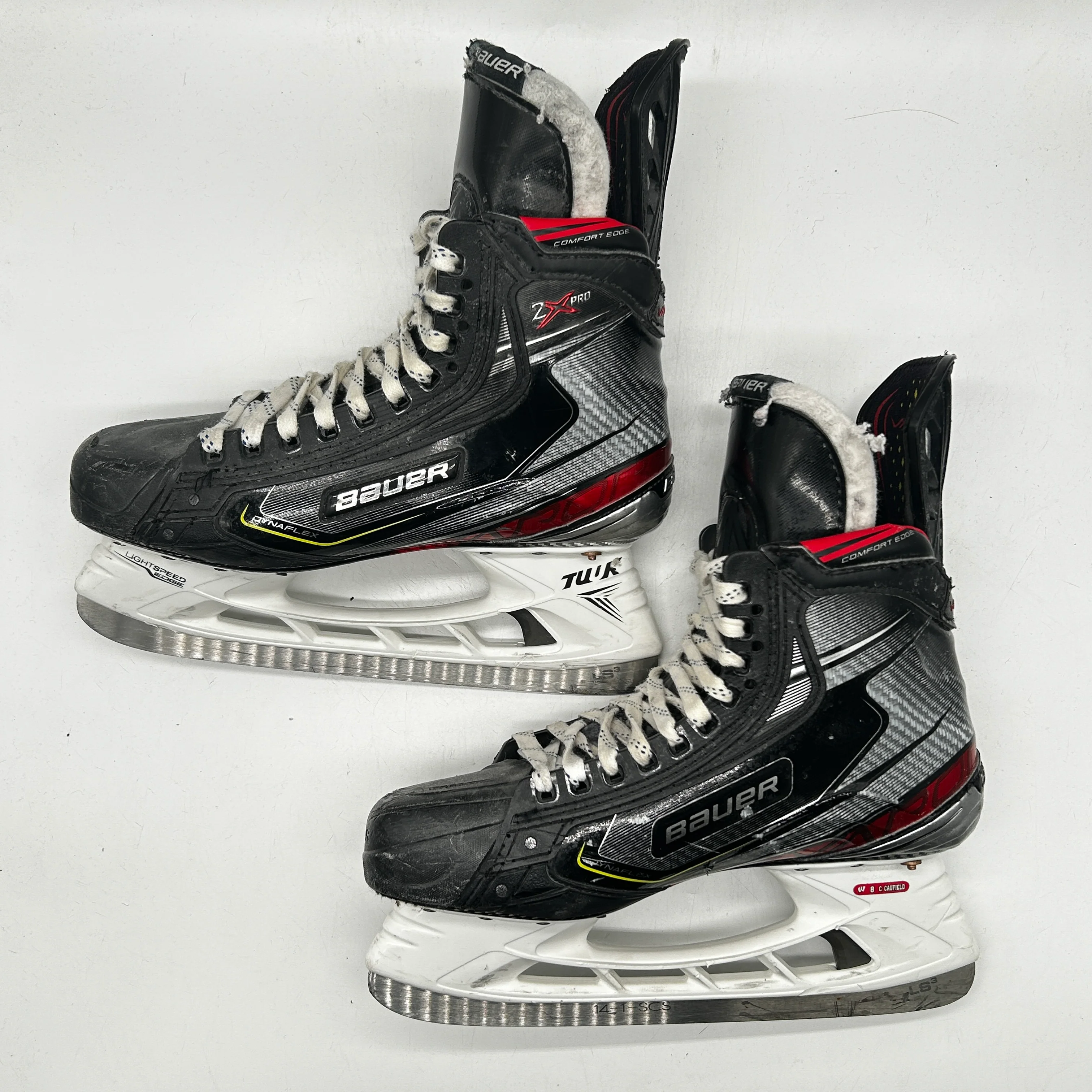 Bauer Vapor 2X Pro - Used Pro Stock Skates - Cole Caufield - Size 7.5D - Image 3