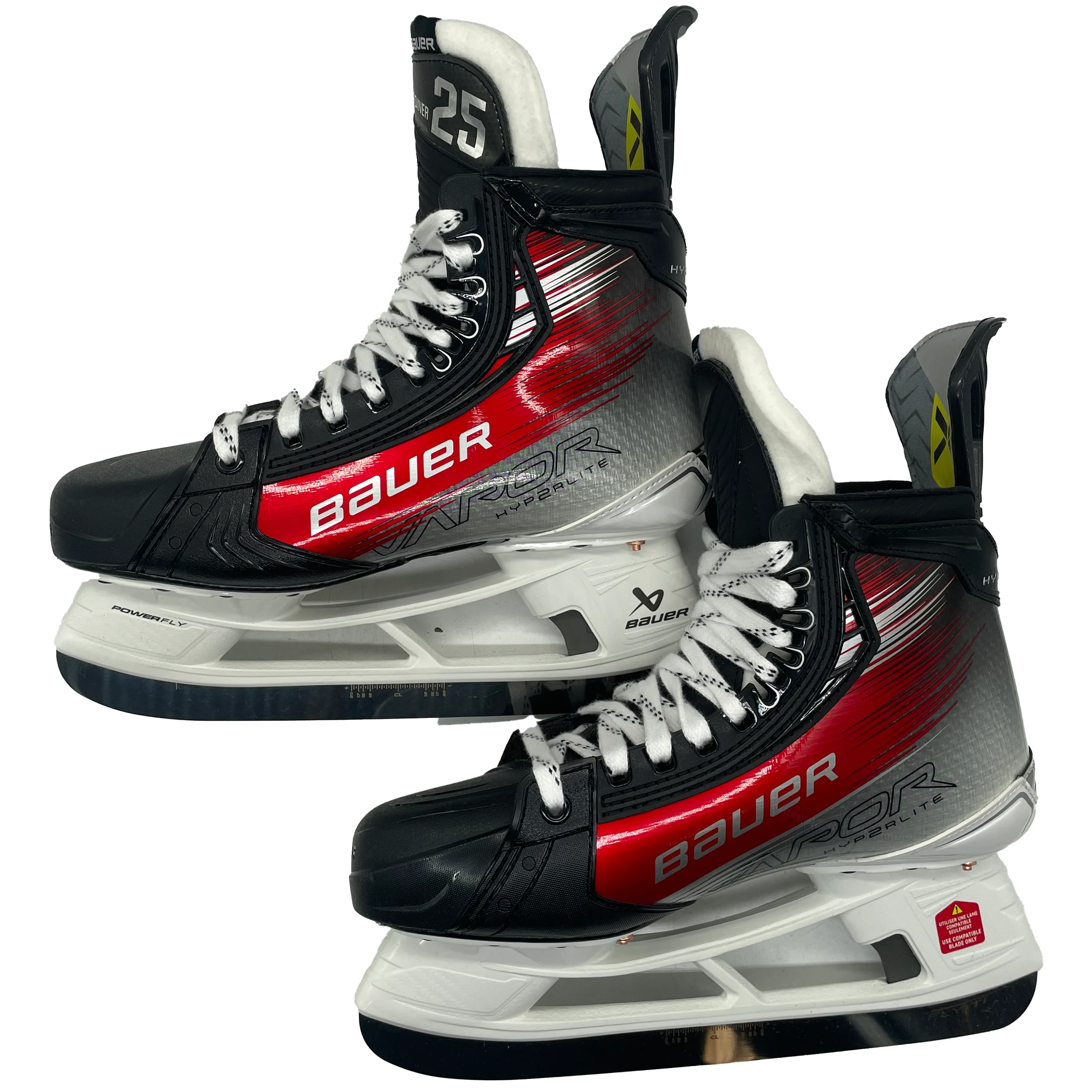 Bauer Vapor Hyperlite 2 - Pro Stock Hockey Skates - Size 9.5E (Red) - Image 7