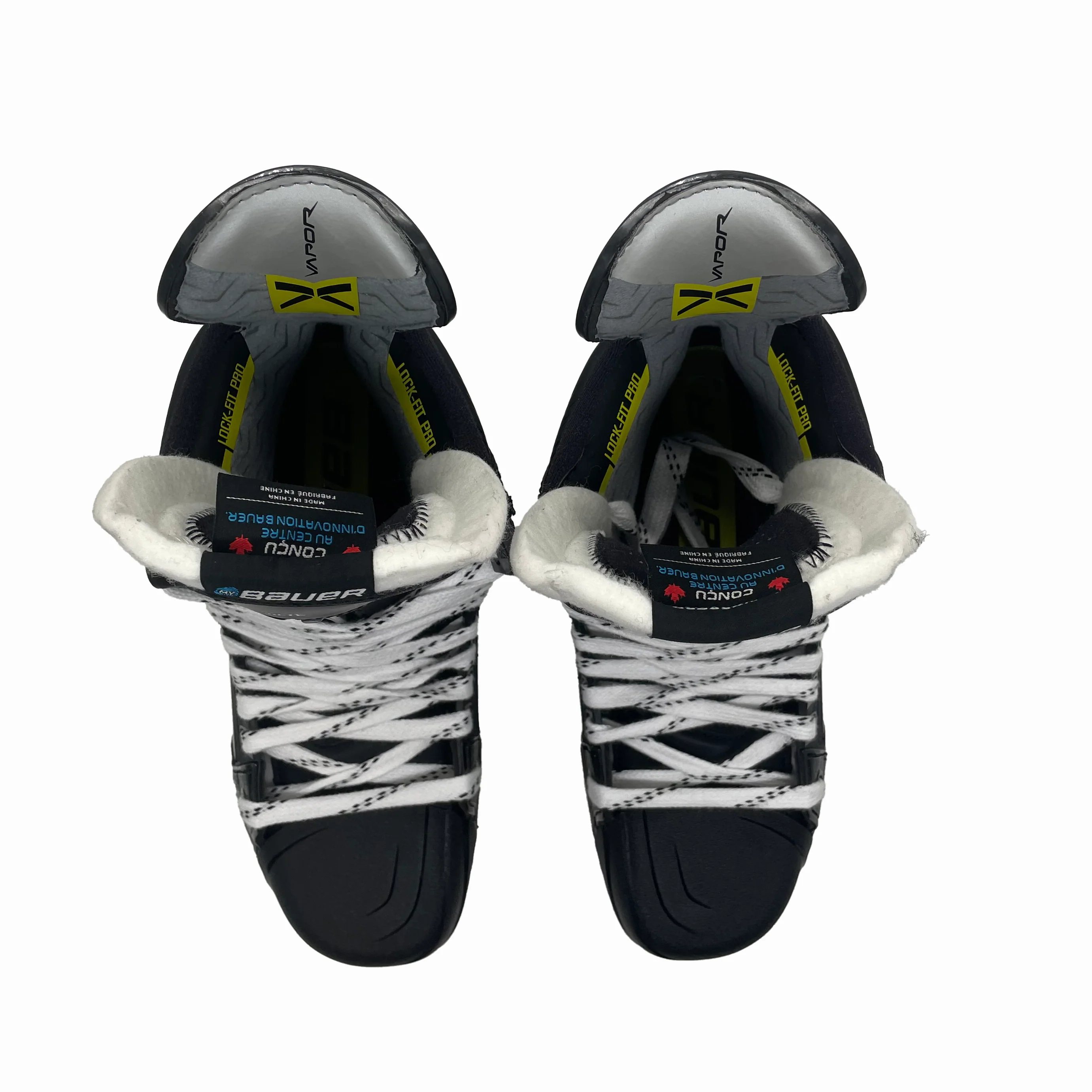 Bauer Vapor Hyperlite 2 - Pro Stock Hockey Skates - Size R:7/L:6.75 (Black) - Image 3
