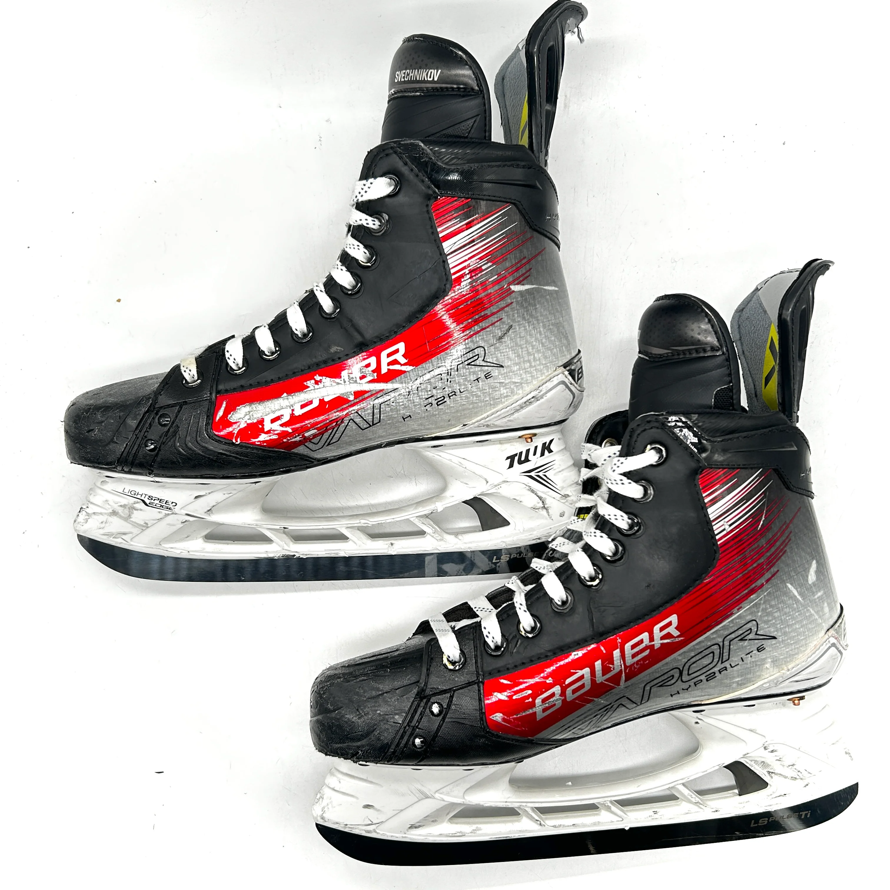 Bauer Vapor Hyperlite 2 - Used NHL Pro Stock Skates - Andrei Svechnikov - Size 9.25D #2 - Image 2