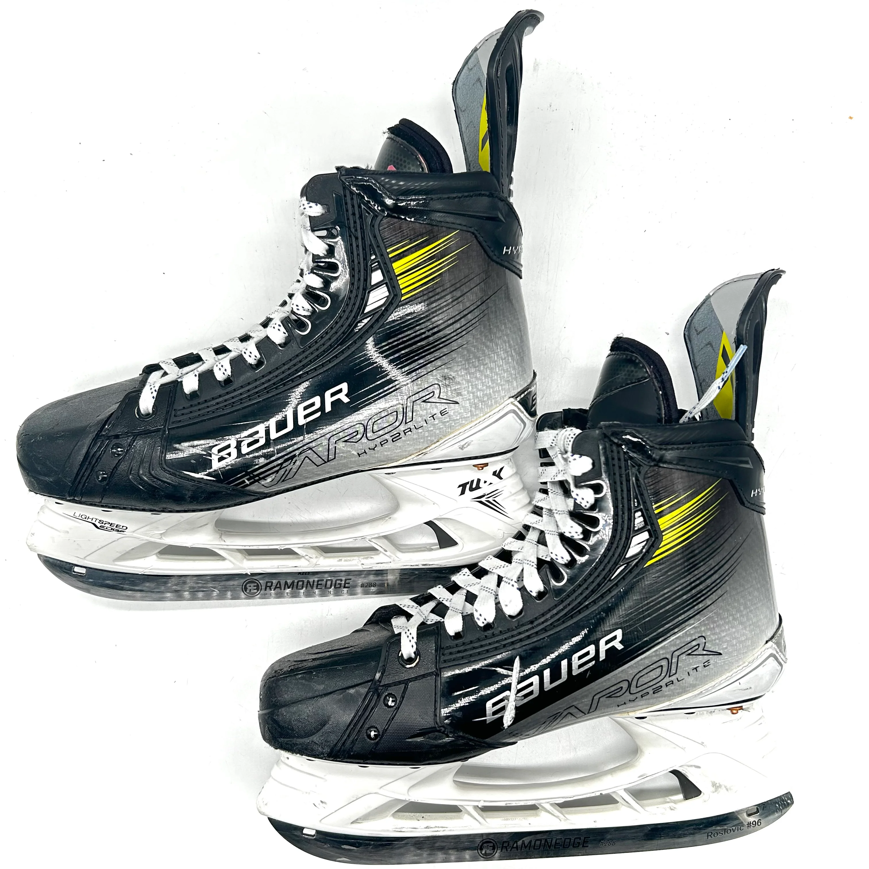 Bauer Vapor Hyperlite 2 - Used NHL Pro Stock Skates - Jack Roslovic - Size 9.5 #3 - Image 2