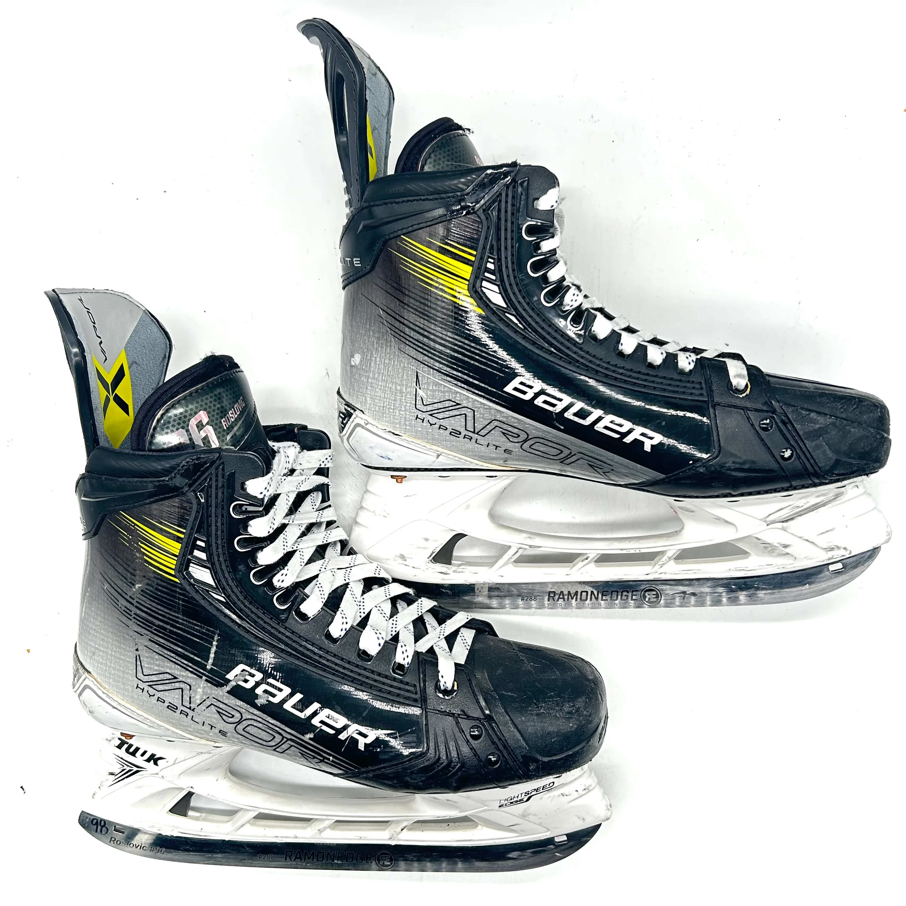 Bauer Vapor Hyperlite 2 - Used NHL Pro Stock Skates - Jack Roslovic - Size 9.5 #3 - Image 3
