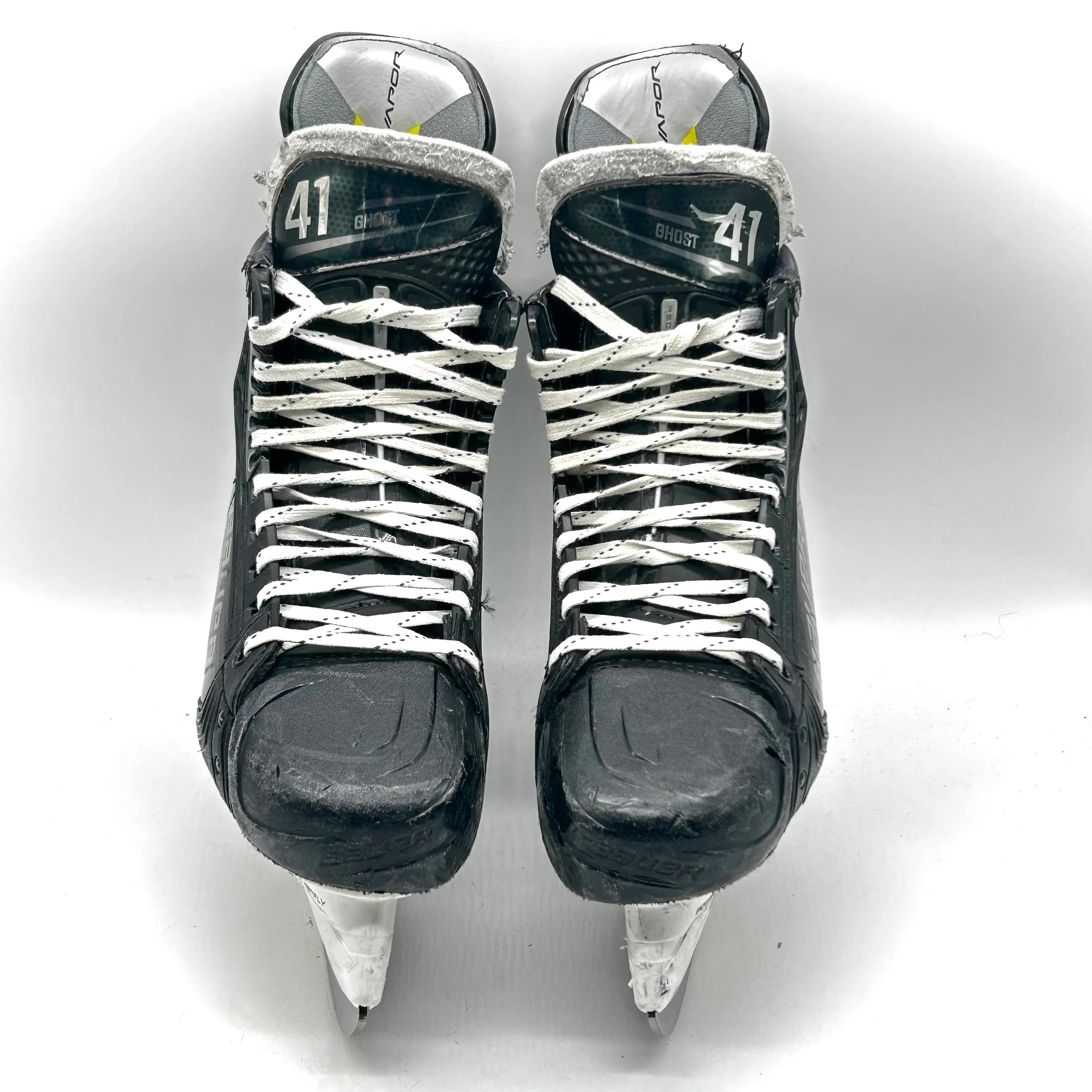 Bauer Vapor Hyperlite 2 - Used NHL Pro Stock Skates - Shayne Gostisbehere - Size L: 8.75D/R: 8.5D
