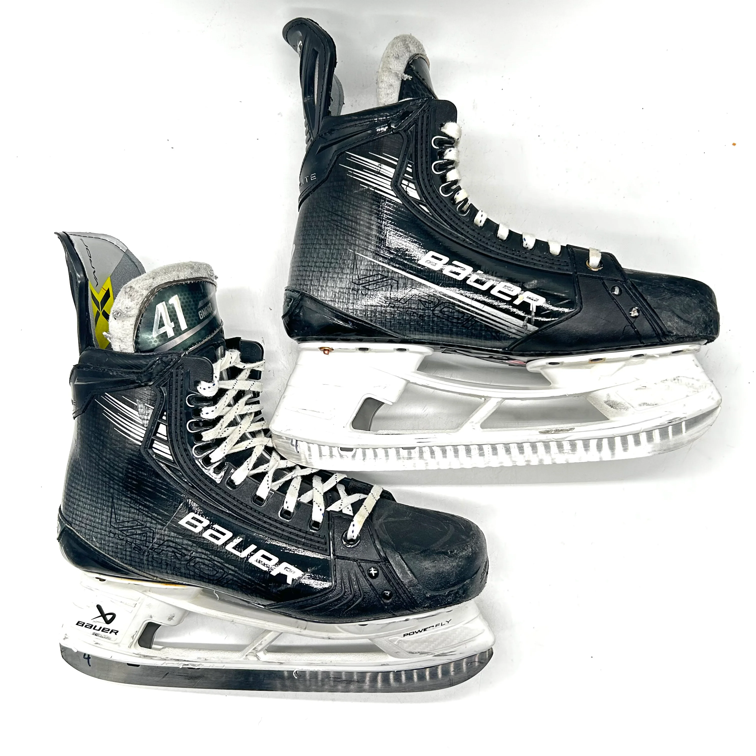 Bauer Vapor Hyperlite 2 - Used NHL Pro Stock Skates - Shayne Gostisbehere - Size L: 8.75D/R: 8.5D - Image 3