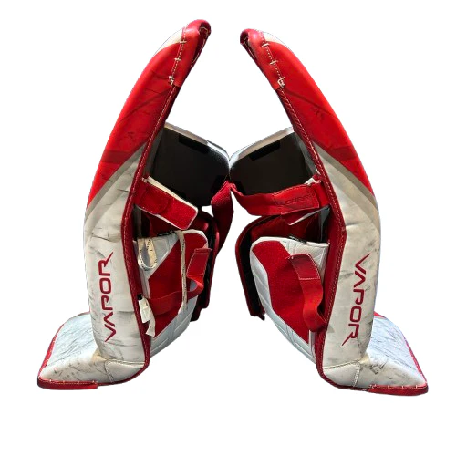 Bauer Vapor Hyperlite 2 - Used Pro Stock Full Right Goalie Full Set (White/Red) - Image 5