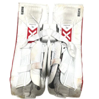 Bauer Vapor Hyperlite 2 - Used Pro Stock Full Set (White/Red) #2 - Image 2