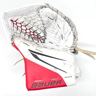 Bauer Vapor Hyperlite 2 - Used Pro Stock Full Set (White/Red) #2 - Image 5